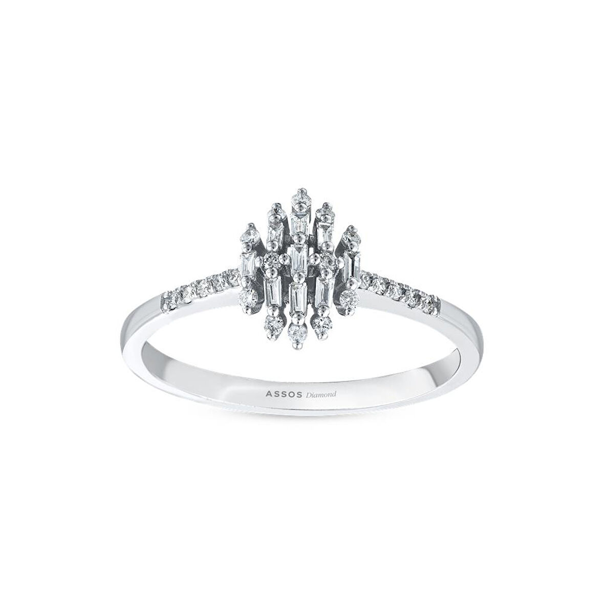 0.17 Karat Pırlanta Fantezi Yüzük