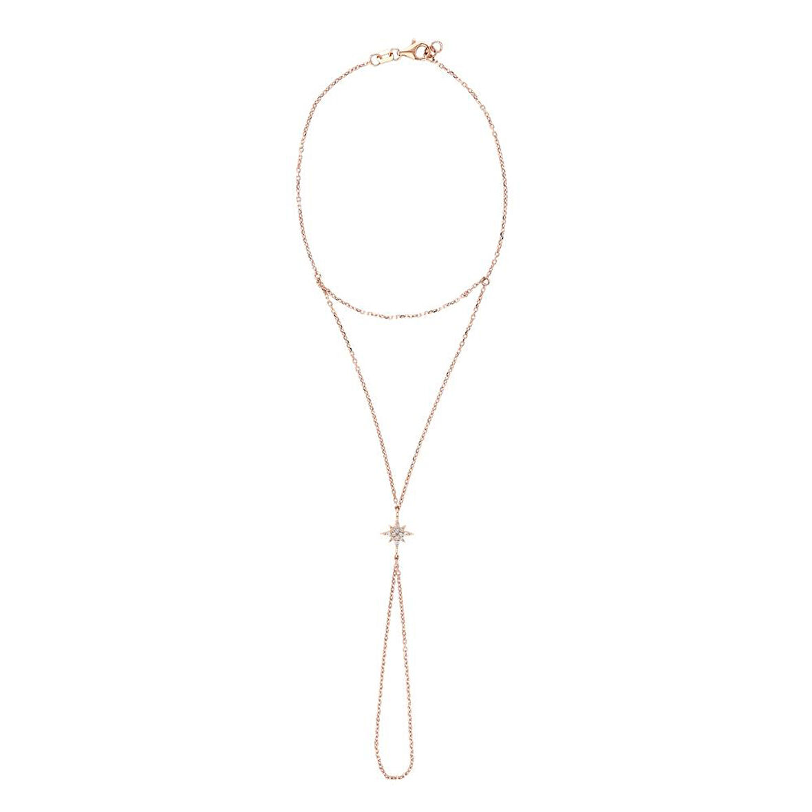 0.05 Karat Pırlanta Şahmeran Bileklik