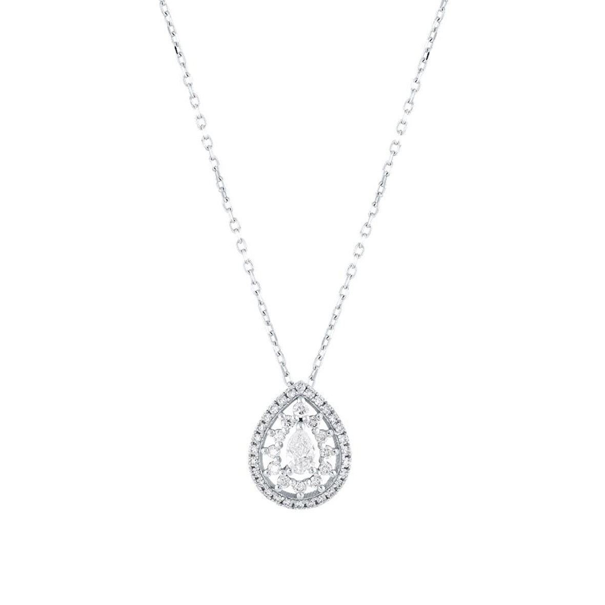 0.25 Karat Pırlanta Fantezi Kolye