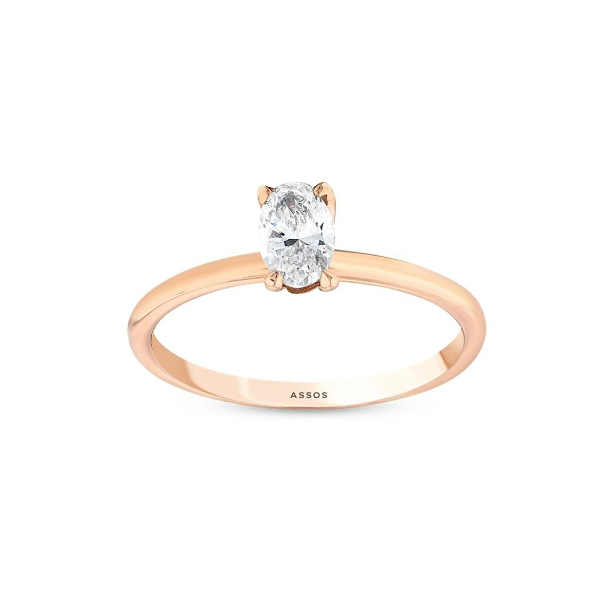 0.20 Karat Pırlanta Tektaş Yüzük