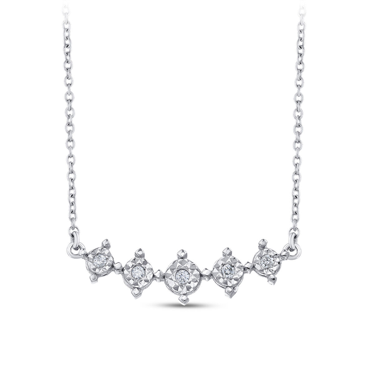 0.05 Karat Pırlanta Fantezi Kolye