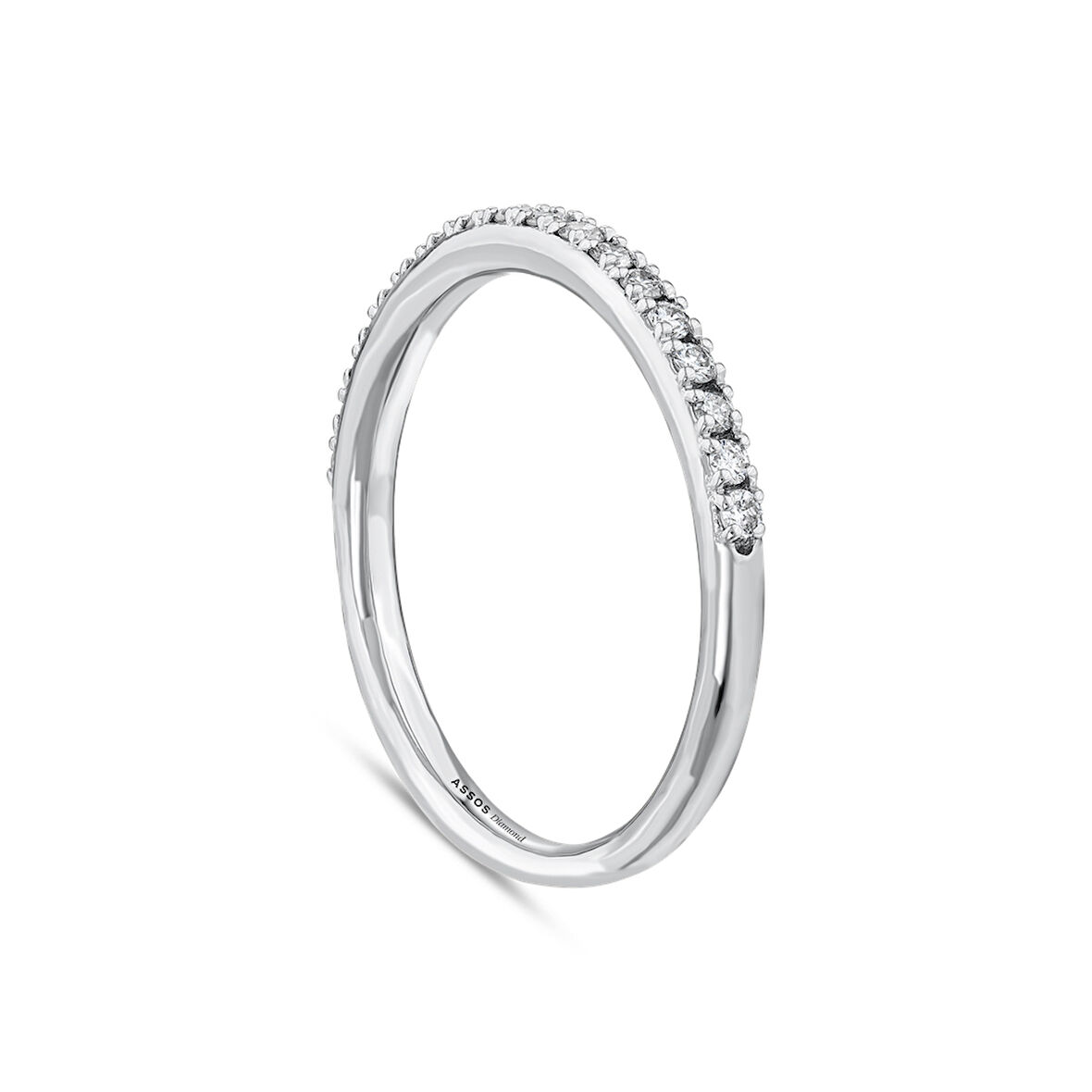 1.00 Karat Pırlanta Yarım Tur Yüzük