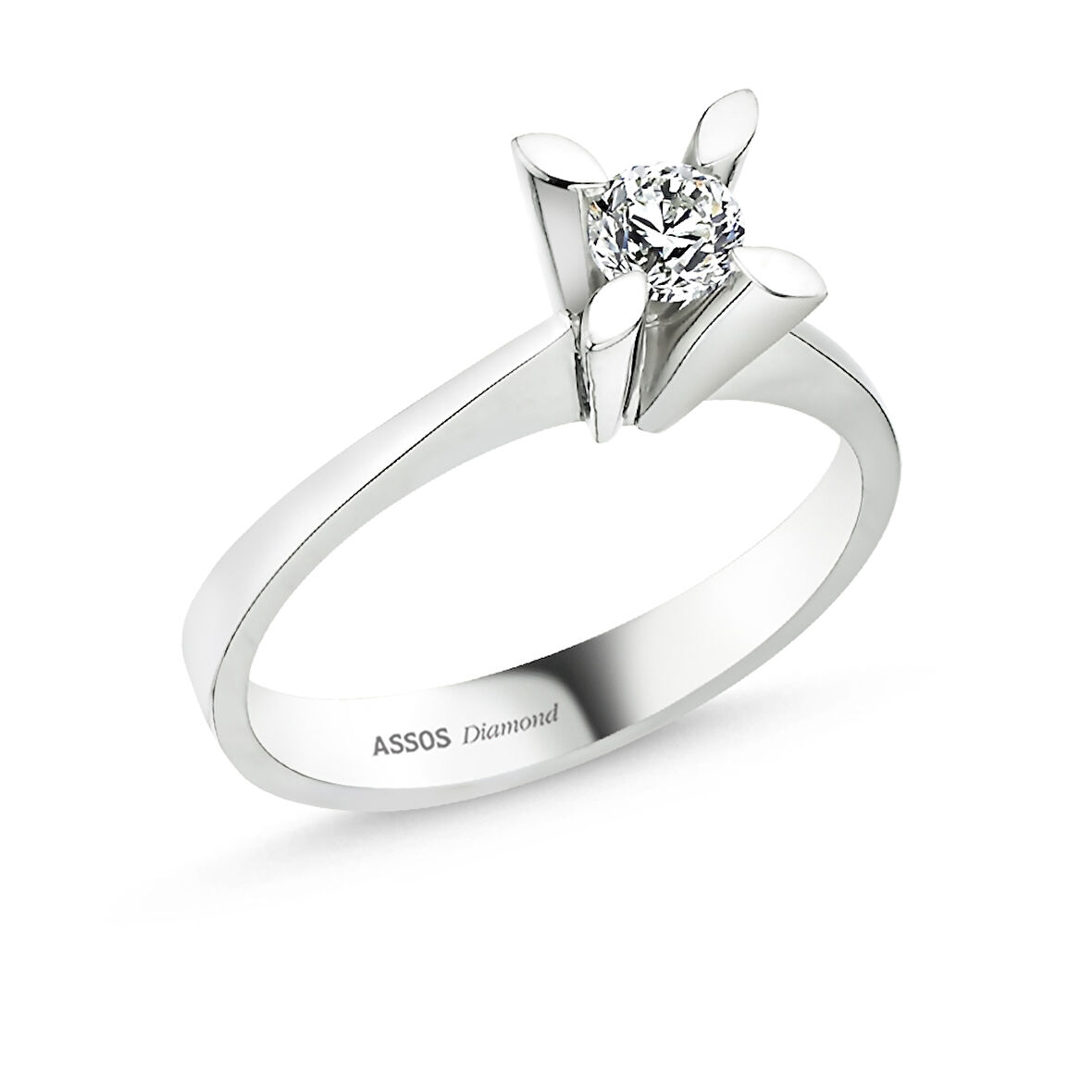 0.20 Karat Pırlanta Tektaş Yüzük