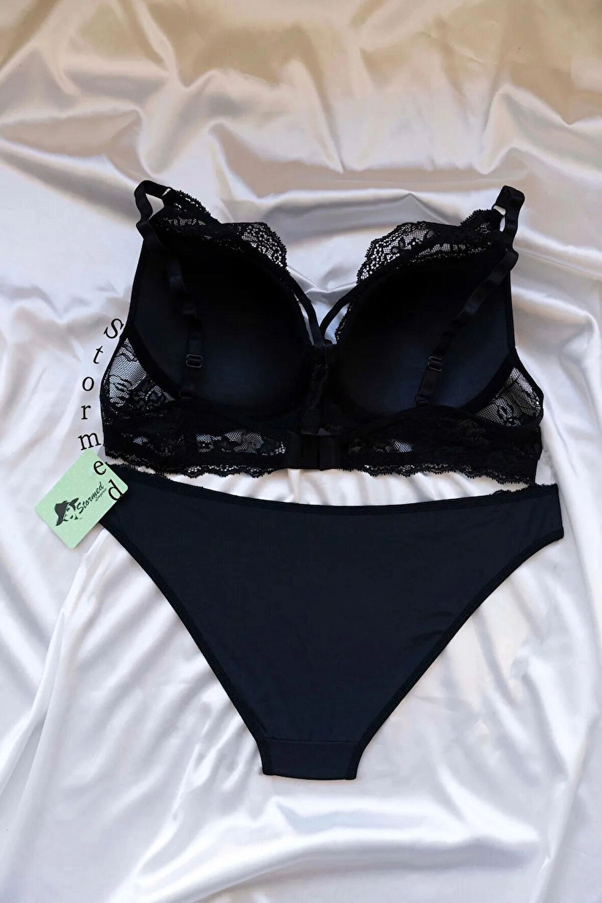 STORMED İç Giyim Kadın Dantel Detaylı Desteksiz Sütyen 1895