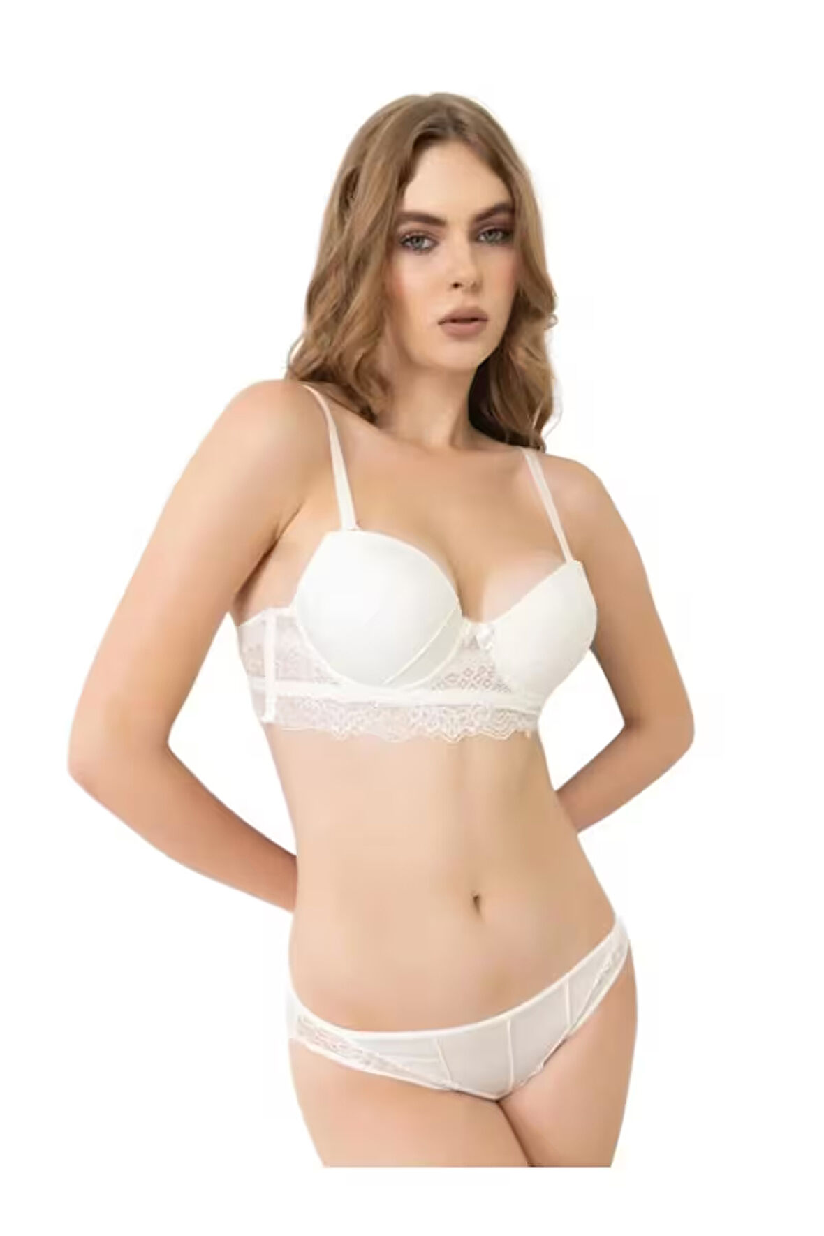 STORMED İç Giyim Kadın Dantelli Desteksiz Sütyen Takımı 1935