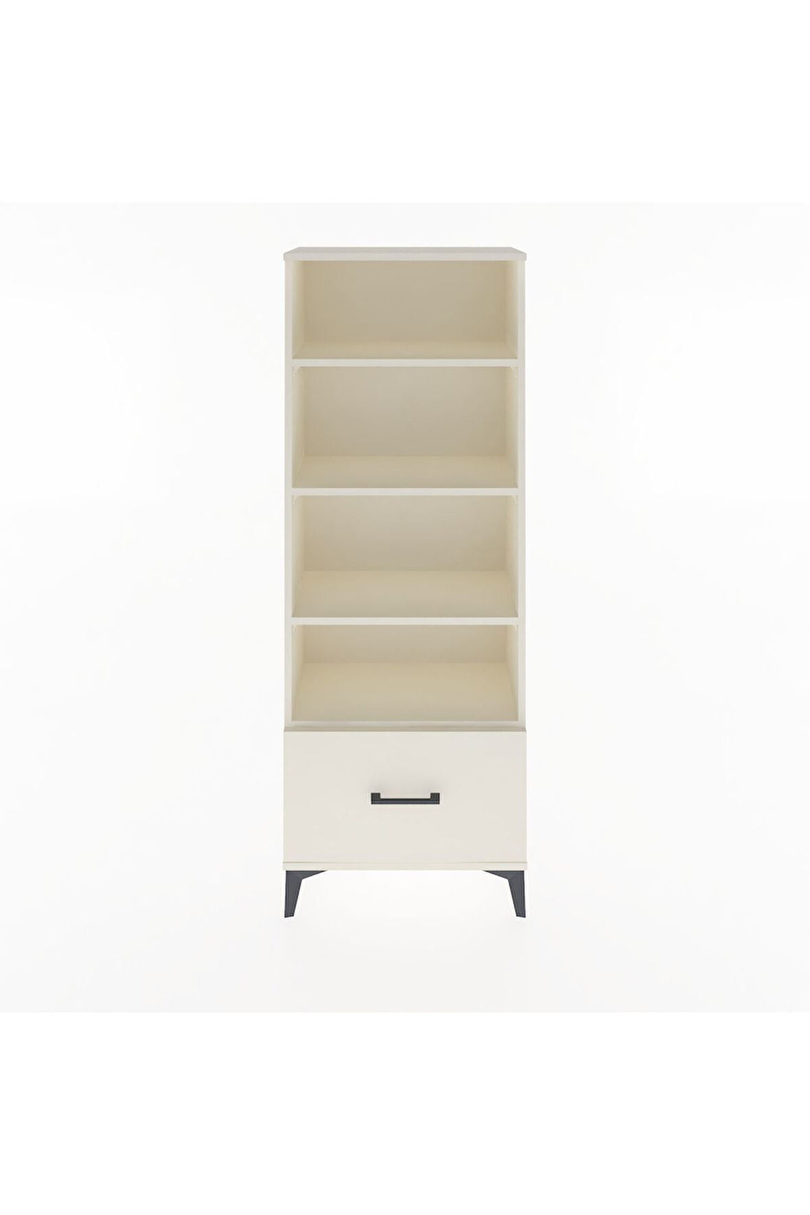 Arges Dolap 4 Raflı Tek Çekmeceli 60x30x163 Aytaşı-Aytaşı