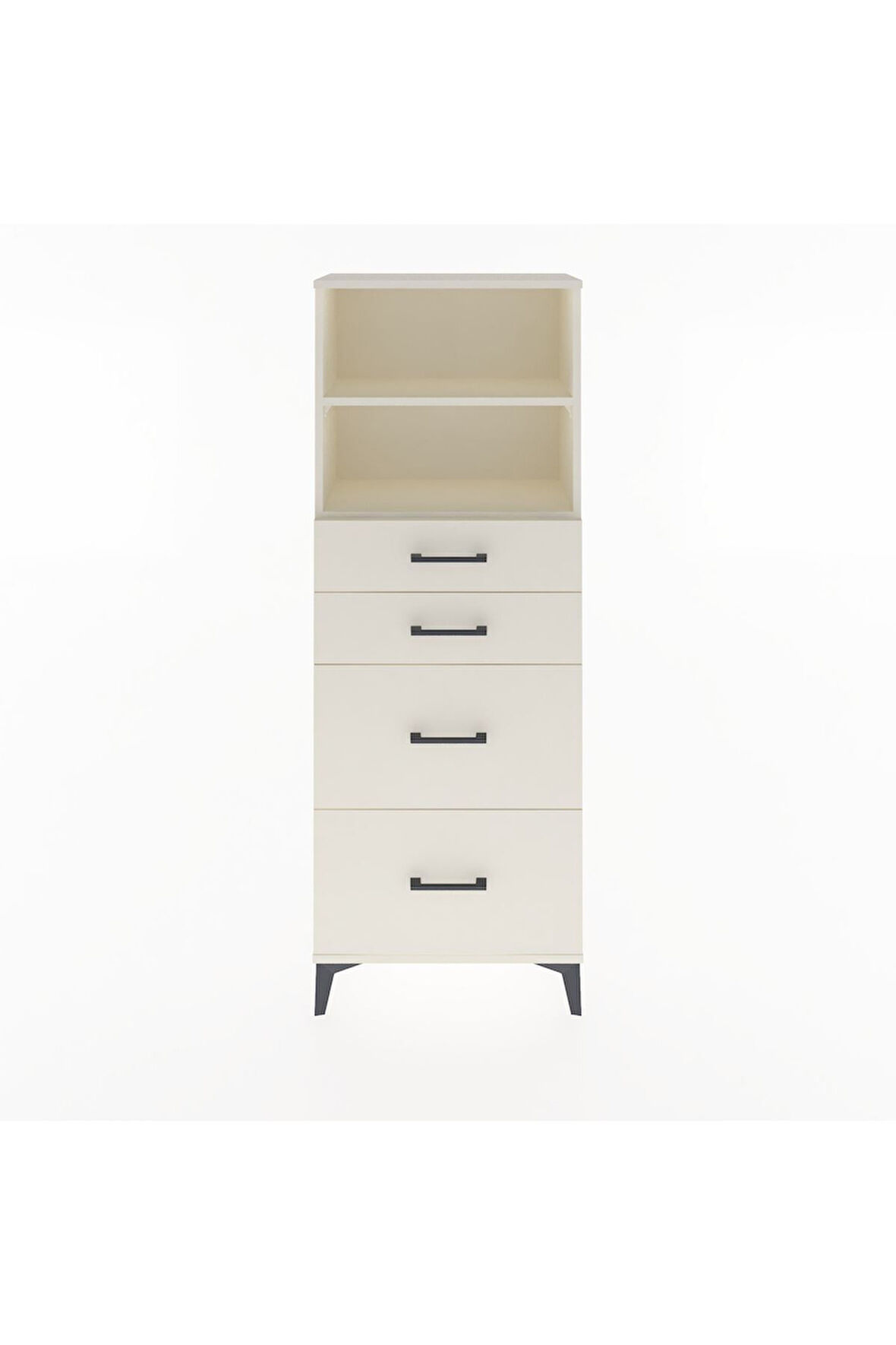 Arges Dolap 2 Raflı 4 Çekmeceli 60x30x163 Aytaşı-Aytaşı