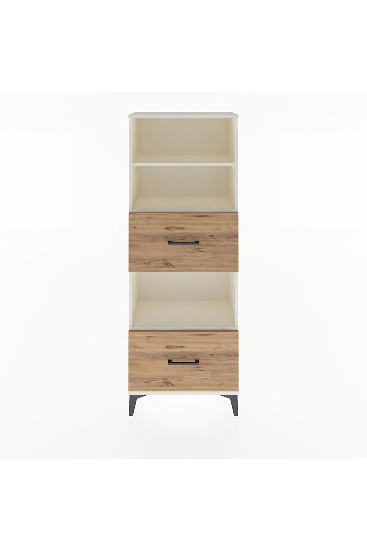 Arges Dolap 3 Raflı 2 Çekmeceli 60x30x163 Aytaşı-Çam