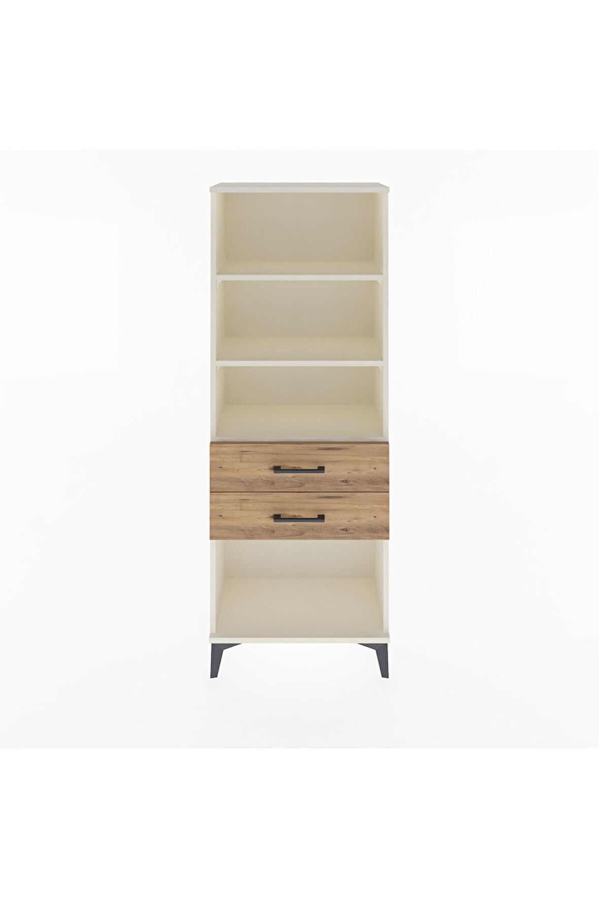 Arges Dolap 3 Raflı 2 Çekmeceli 60x30x163 Aytaşı-Çam