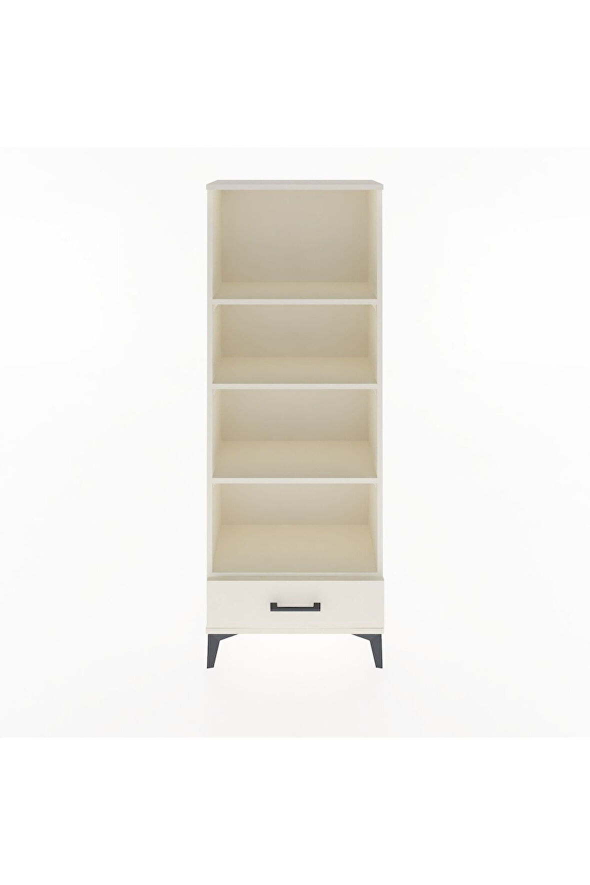 Arges Dolap 4 Raflı Tek Çekmeceli 60x30x163 Aytaşı-Aytaşı