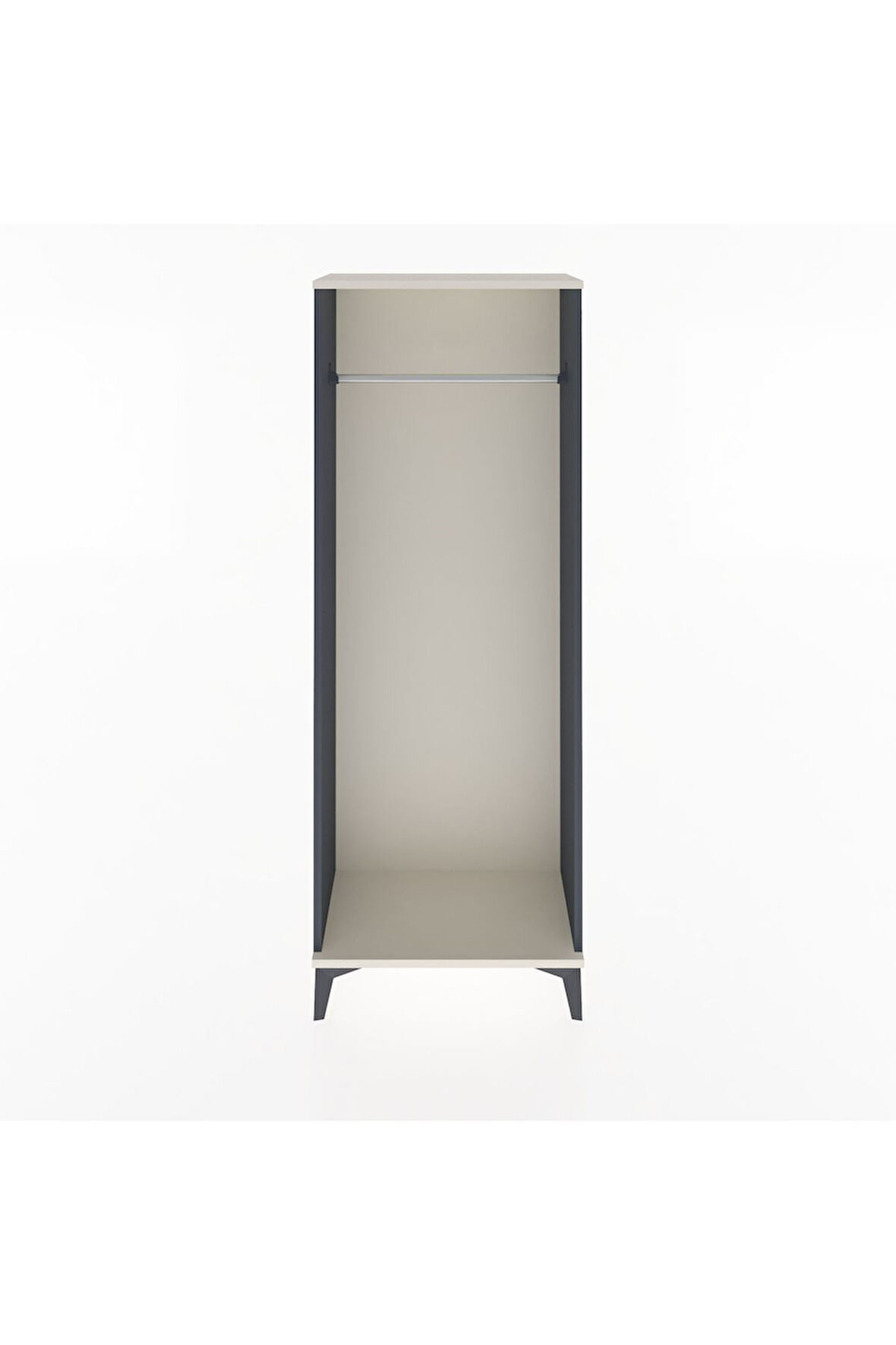 Arges Dolap Kapaklı Tek Askılı 60x30x163 Antrasit-Aytaşı