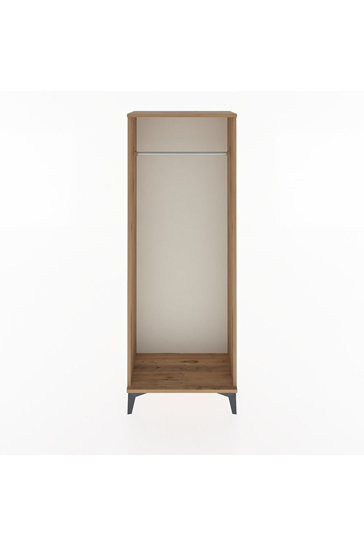 Arges Dolap Kapaklı Tek Askılı 60x30x163 Çam-Çam