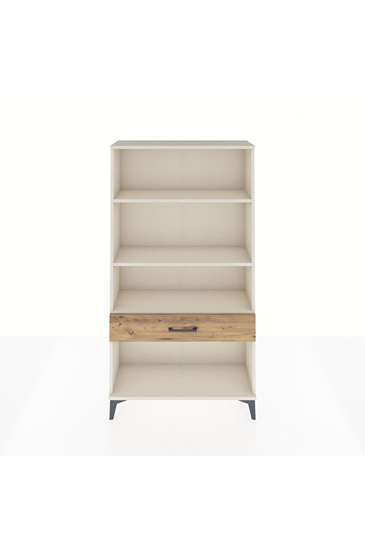 Arges Dolap 3 Raflı Tek Çekmeceli 88x30x163 Aytaşı-Çam