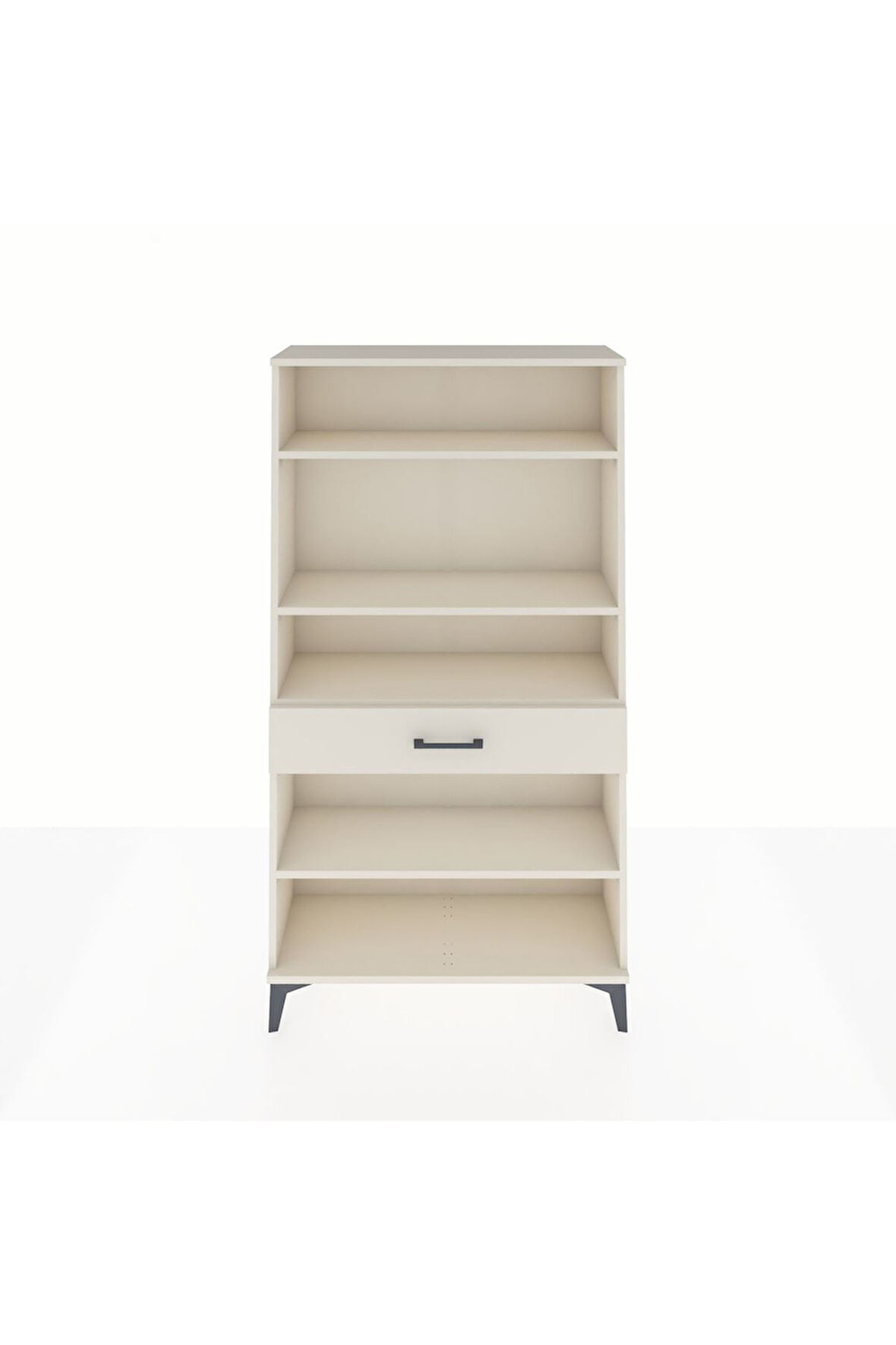 Arges Dolap 4 Raflı Tek Çekmeceli 88x30x163 Aytaşı-Aytaşı