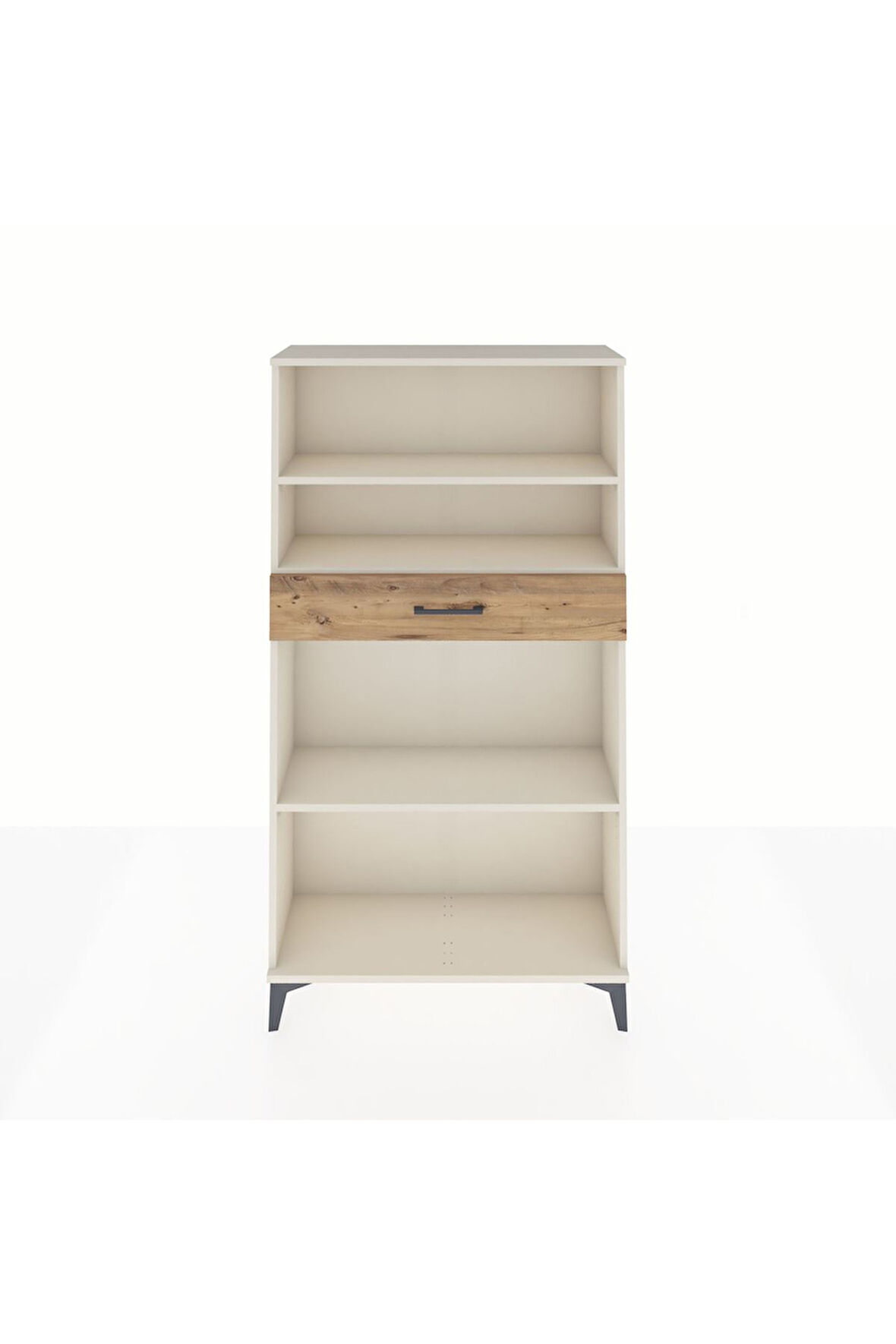 Arges Dolap 3 Raflı Tek Çekmeceli 88x30x163 Aytaşı-Çam