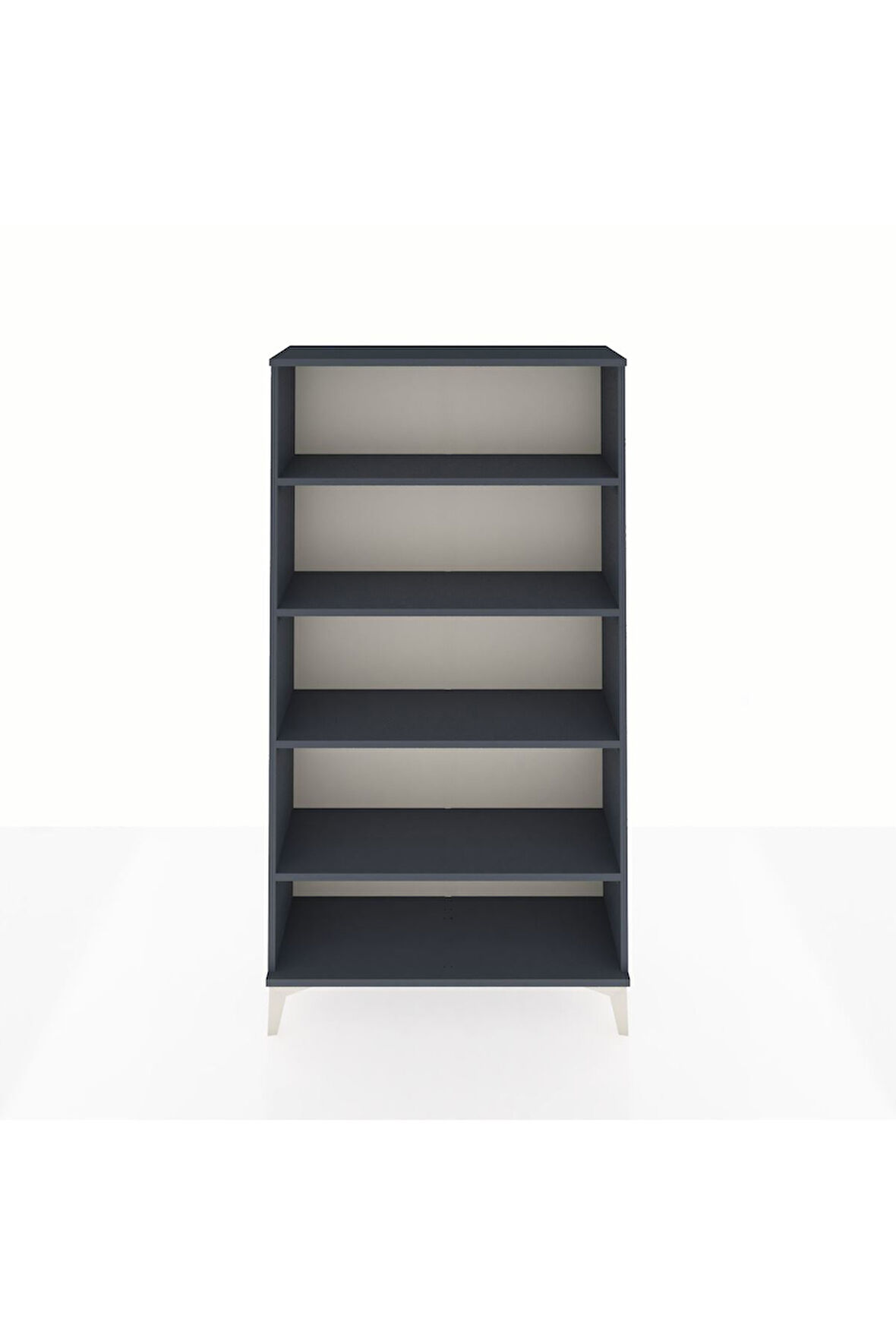 Arges Dolap 4 Raflı 88x30x163 Antrasit-Antrasit