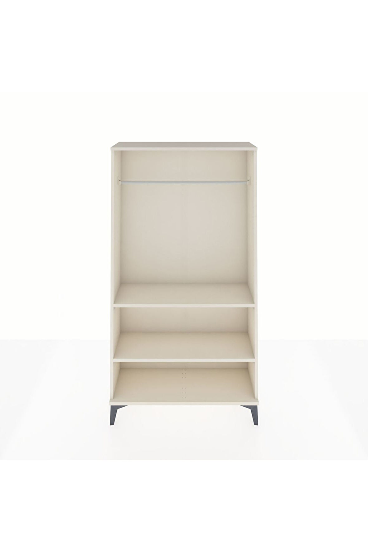 Arges Dolap 2 Raflı Kapaklı Tek Askılı 88x30x163 Aytaşı-Aytaşı