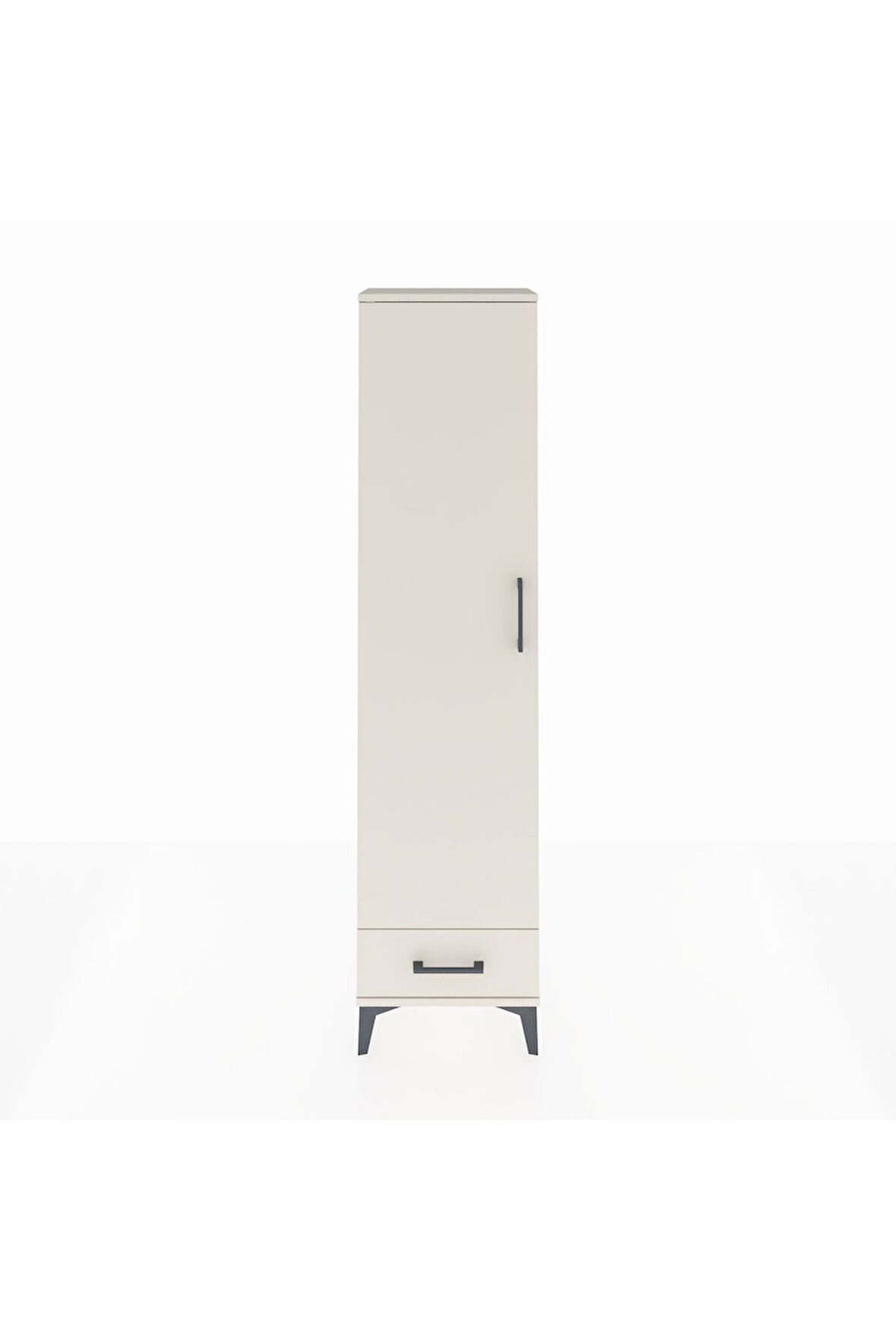 Arges Dolap 2 Raflı Tek Çekmeceli Tek Askılı 44x30x182 Aytaşı-Aytaşı