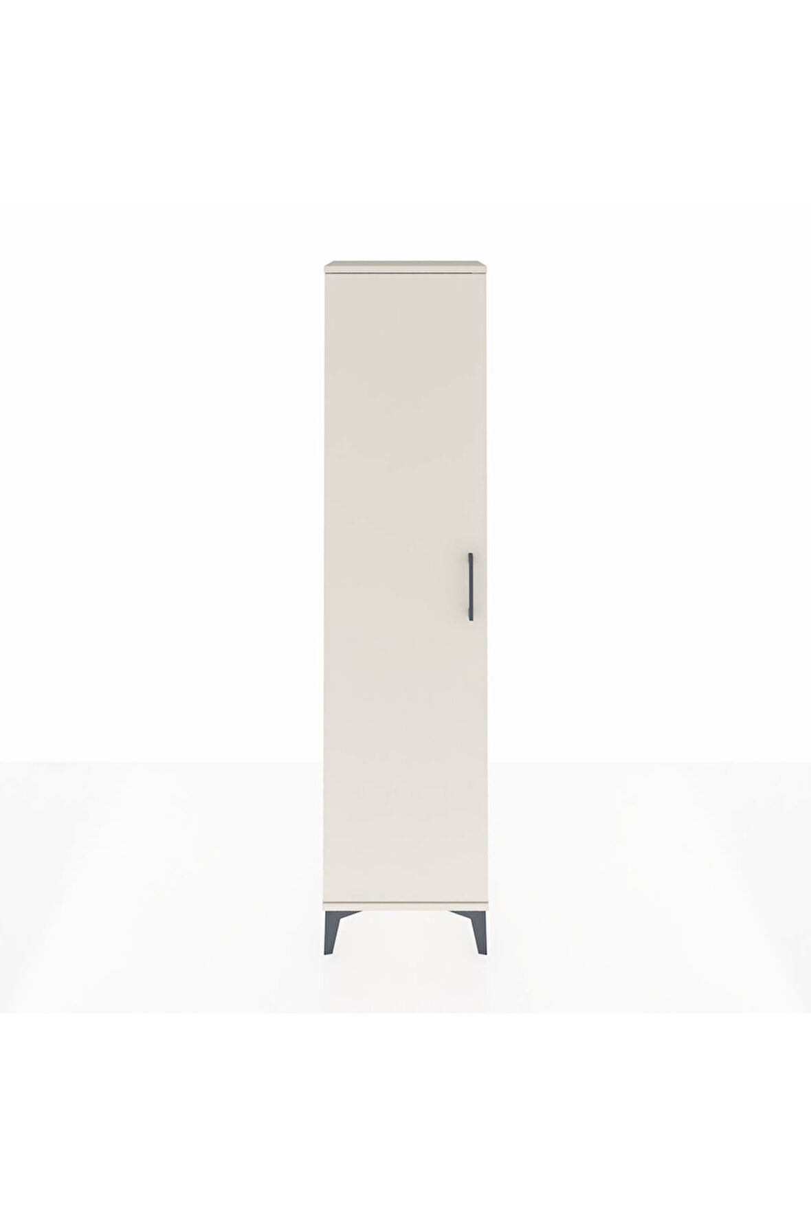 Arges Dolap Tek Raflı Tek Kapaklı Tek Askılı 44x30x182 Aytaşı-Aytaşı