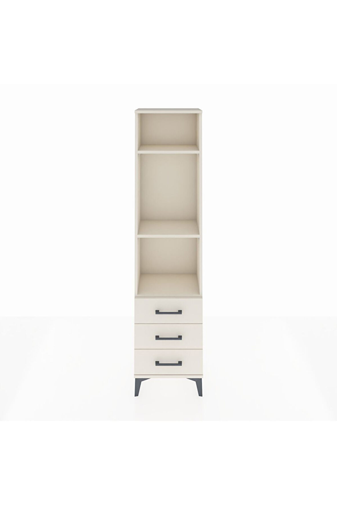 Arges Dolap 3 Raflı 3 Çekmeceli 44x30x182 Aytaşı-Aytaşı