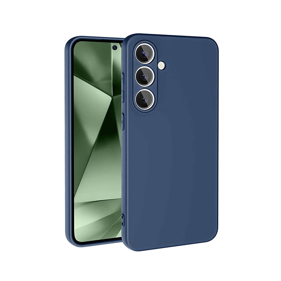 Forzacase Samsung Galaxy S24 FE ile uyumlu Liquid Serisi İçi Kadife Lansman Silikon Kılıf