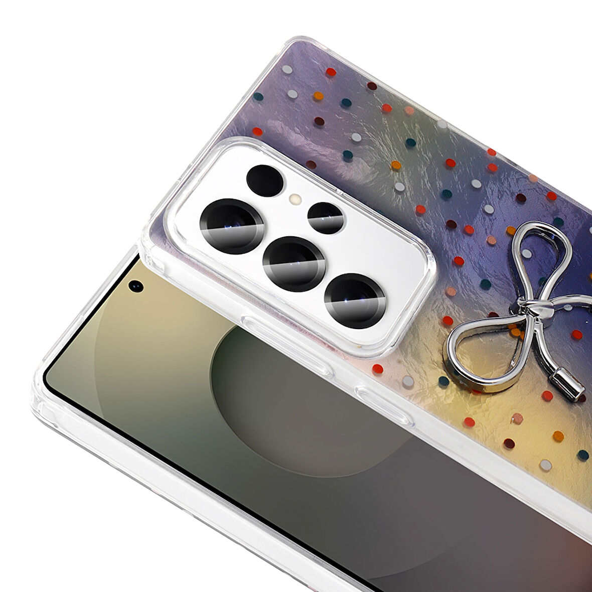 Samsung Galaxy S24 Ultra Kılıf Figürlü Kamera Korumalı Silikon Zr-Ponti