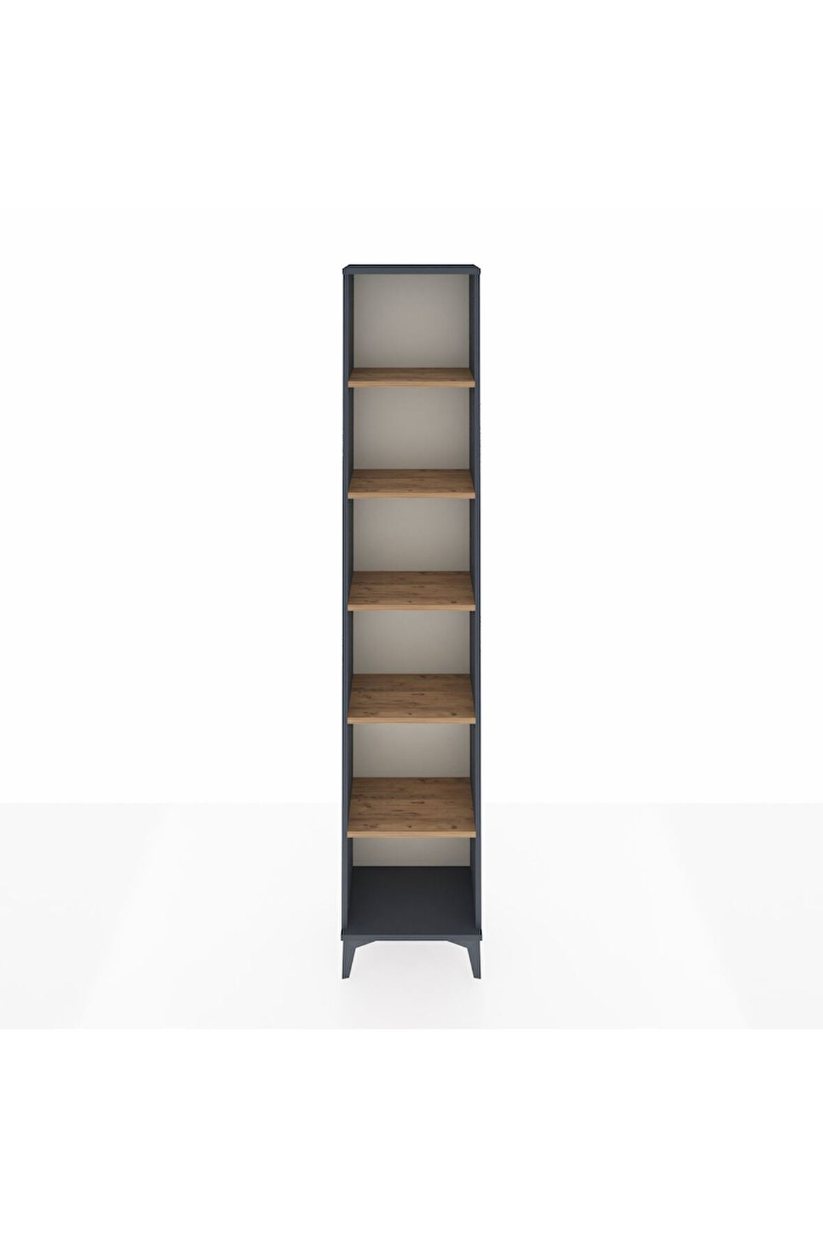 Arges Dolap 5 Raflı 44x30x221 Antrasit-Çam