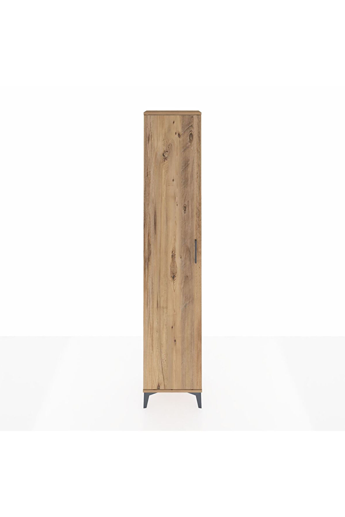Arges Dolap 5 Raflı Tek Kapaklı 44x30x221 Çam-Çam