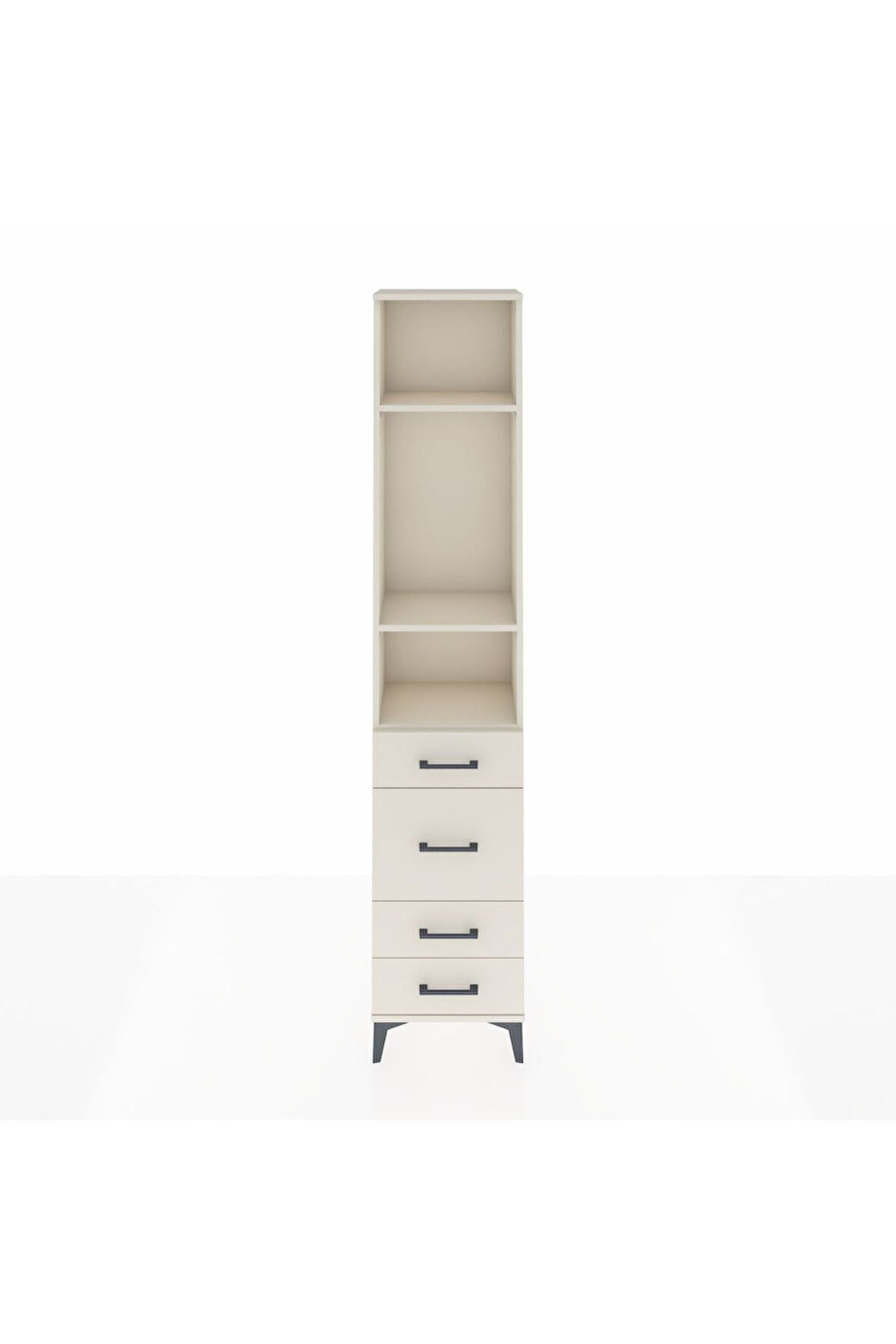 Arges Dolap 3 Raflı 4 Çekmeceli 44x30x221 Aytaşı-Aytaşı