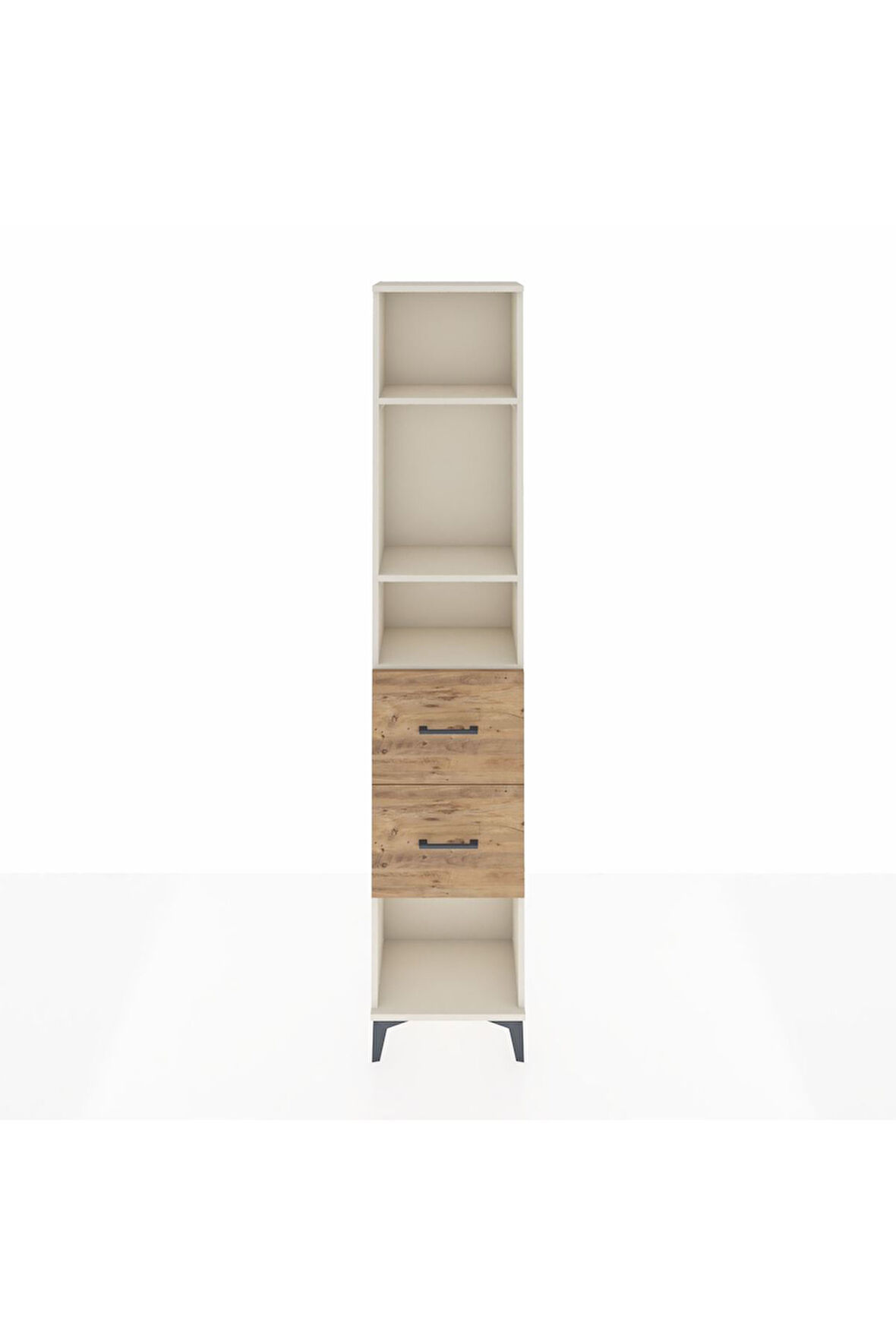 Arges Dolap 3 Raflı 2 Çekmeceli 44x30x221 Aytaşı-Çam