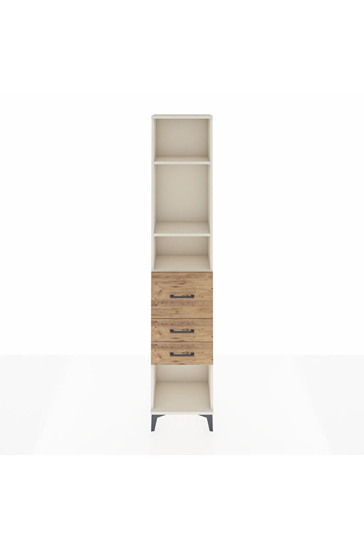 Arges Dolap 3 Raflı 3 Çekmeceli 44x30x221 Aytaşı-Çam