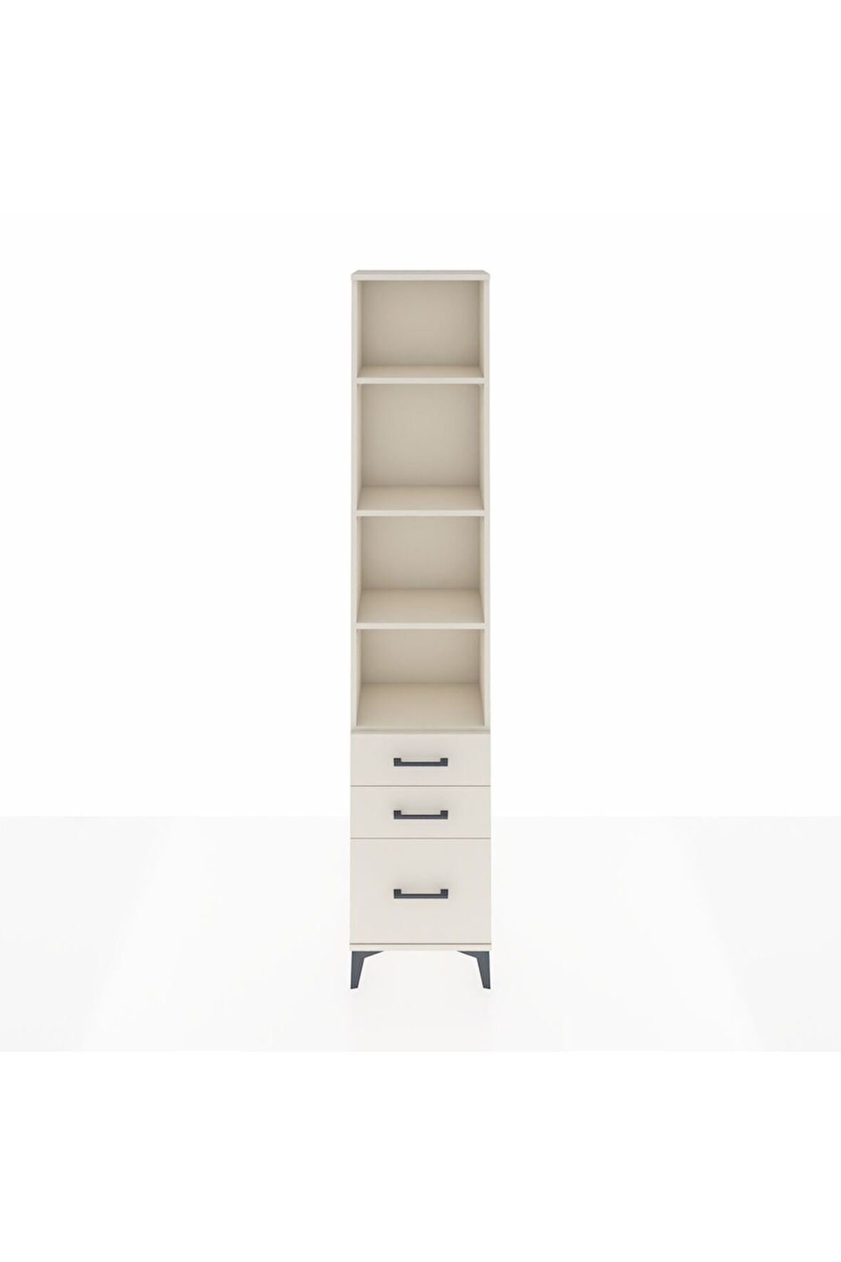Arges Dolap 4 Raflı 3 Çekmeceli 44x30x221 Aytaşı-Aytaşı