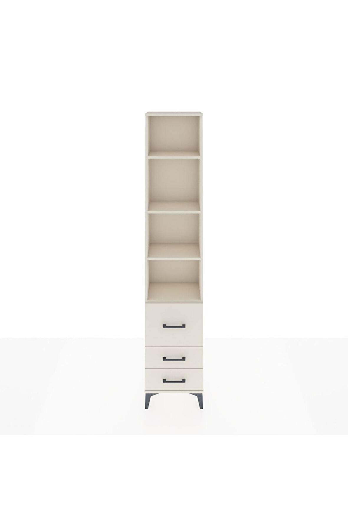 Arges Dolap 4 Raflı 3 Çekmeceli 44x30x221 Aytaşı-Aytaşı