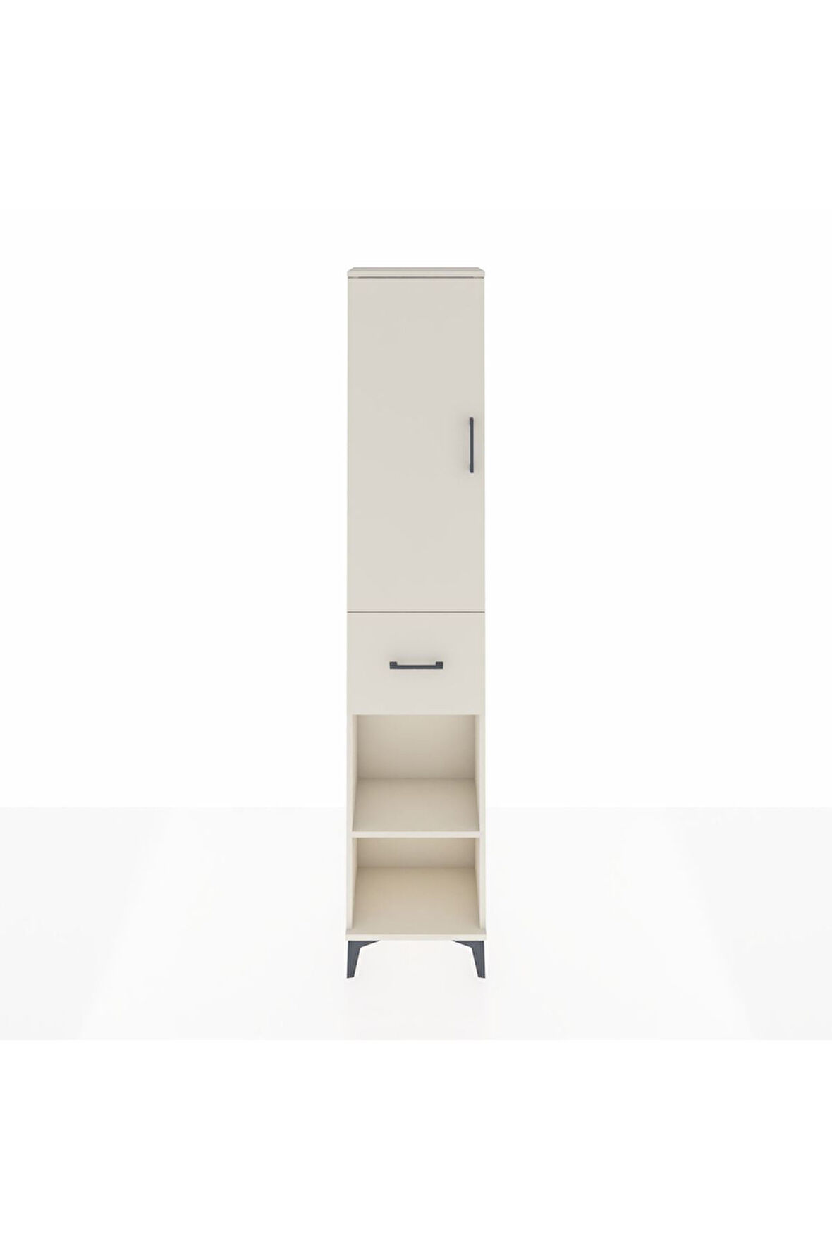Arges Dolap 4 Raflı Tek Çekmeceli Tek Kapaklı 44x30x221 Aytaşı-Aytaşı