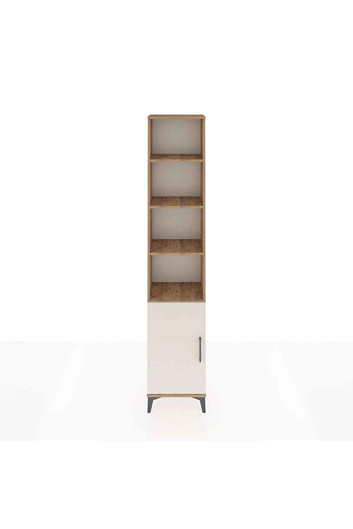 Arges Dolap 5 Raflı Tek Kapaklı 44x30x221 Çam-Aytaşı