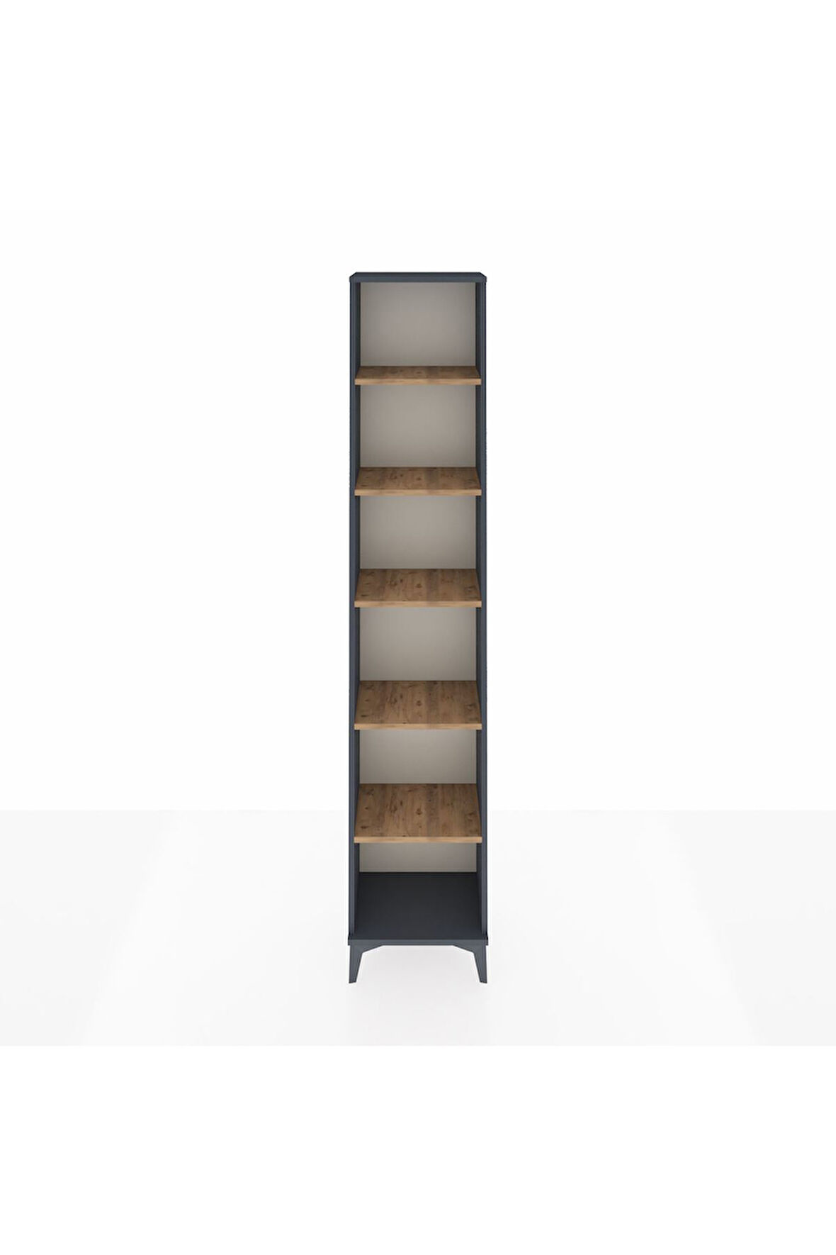 Arges Dolap 5 Raflı 44x30x221 Antrasit-Çam