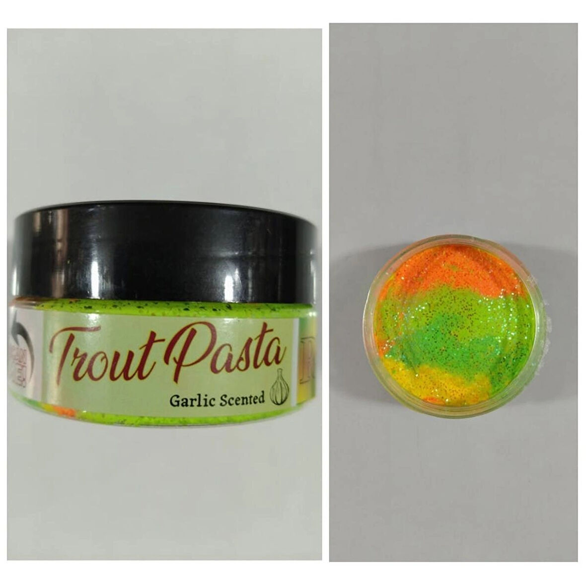 Seagame Trout Pasta Balık Hamuru Alabalık ve Tüm Balıklar için  - Sarımsak Gökkuşağı