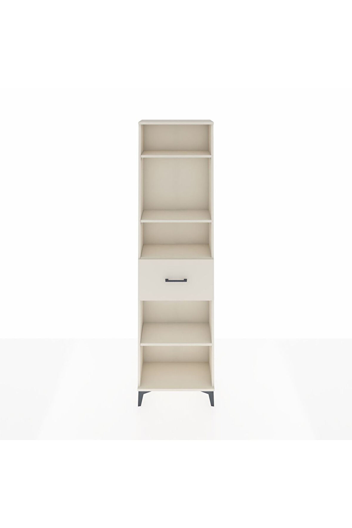 Arges Dolap 4 Raflı Tek Çekmeceli 60x30x221 Aytaşı-Aytaşı