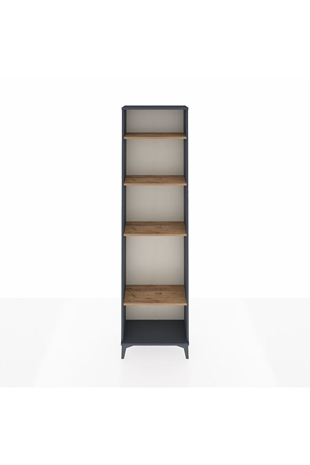 Arges Dolap 4 Raflı 60x30x221 Antrasit-Çam