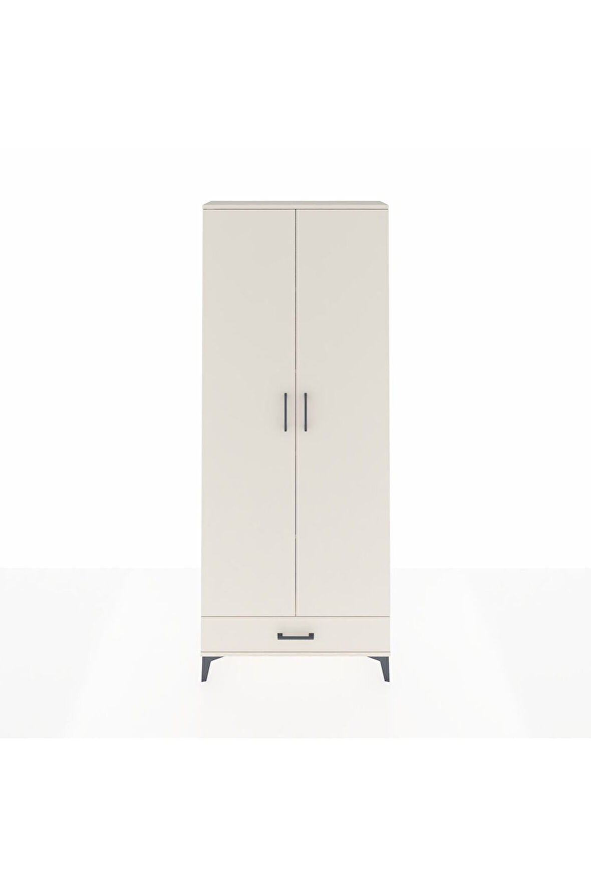 Arges Dolap 5 Raflı Tek Çekmeceli 2 Kapaklı 88x30x221 Aytaşı-Aytaşı