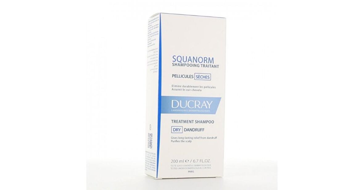 Ducray Squanorm Kepekli Saçlar İçin Kepek Önleyici Şampuan 200 ml