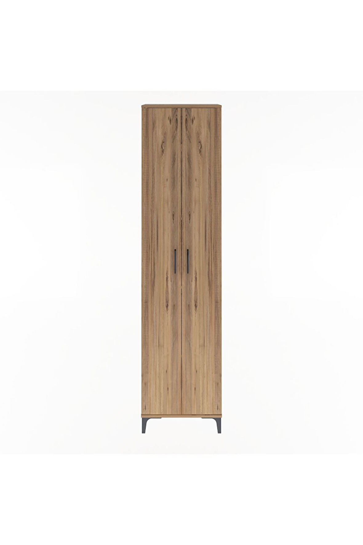 Arges Dolap 4 Raflı 2 Kapaklı 60x30x243 Çam-Çam