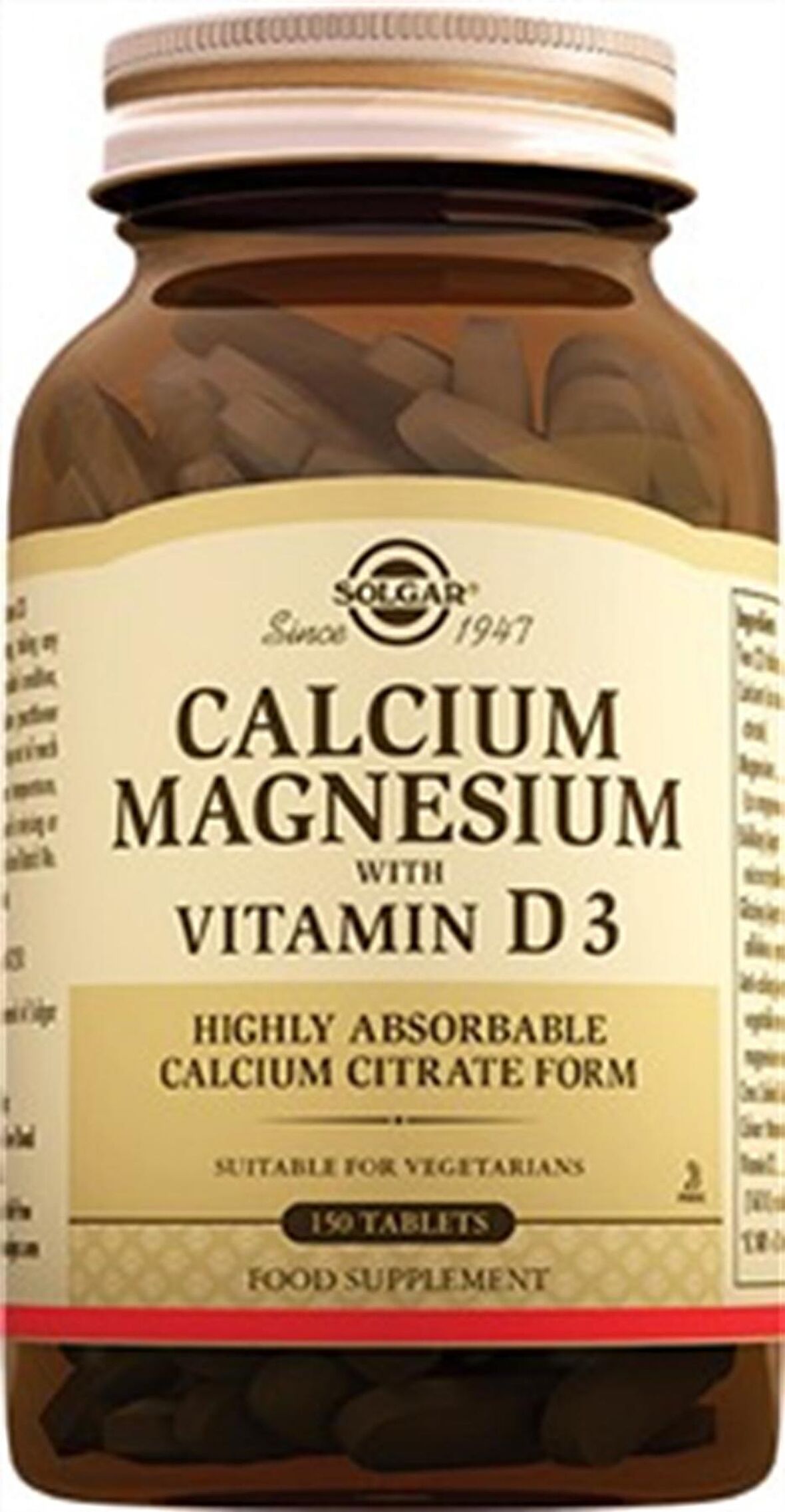 Calcium Magnesium Vitamin D3 150 Tablet