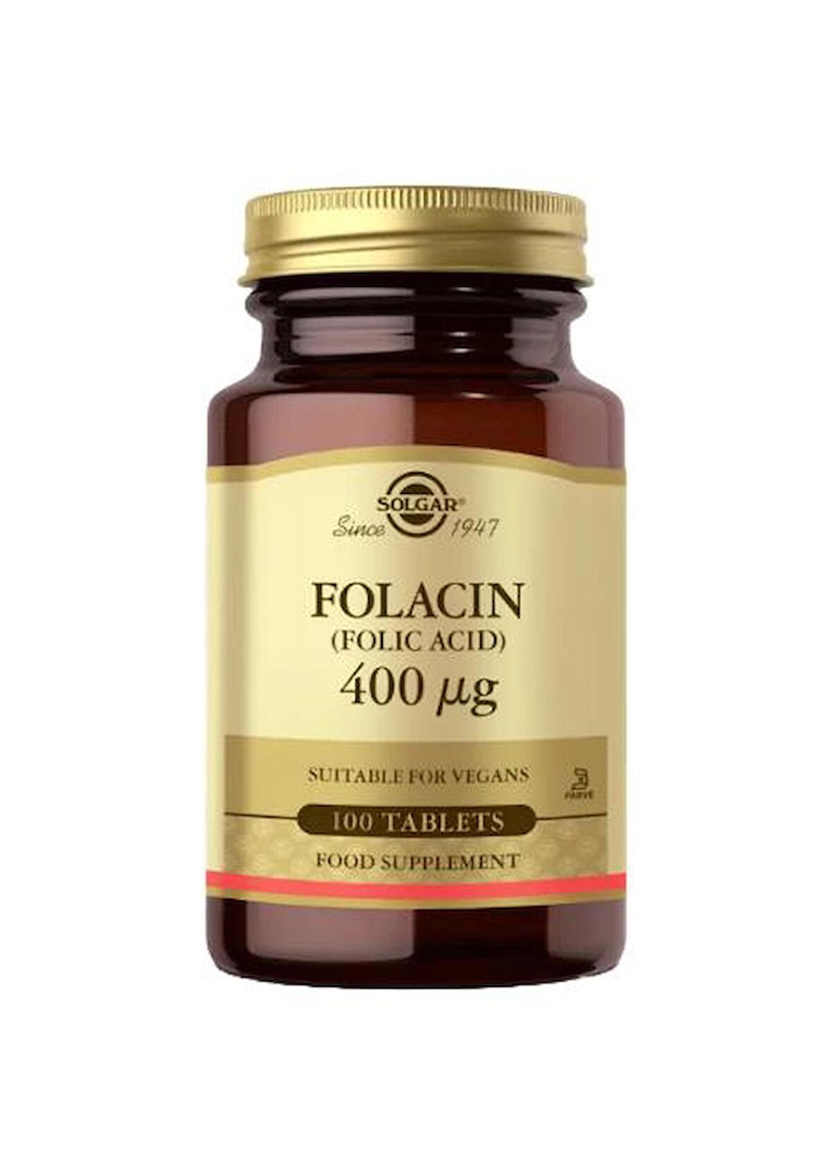 Solgar Folic Acid 400 Mcg 100 Tablet