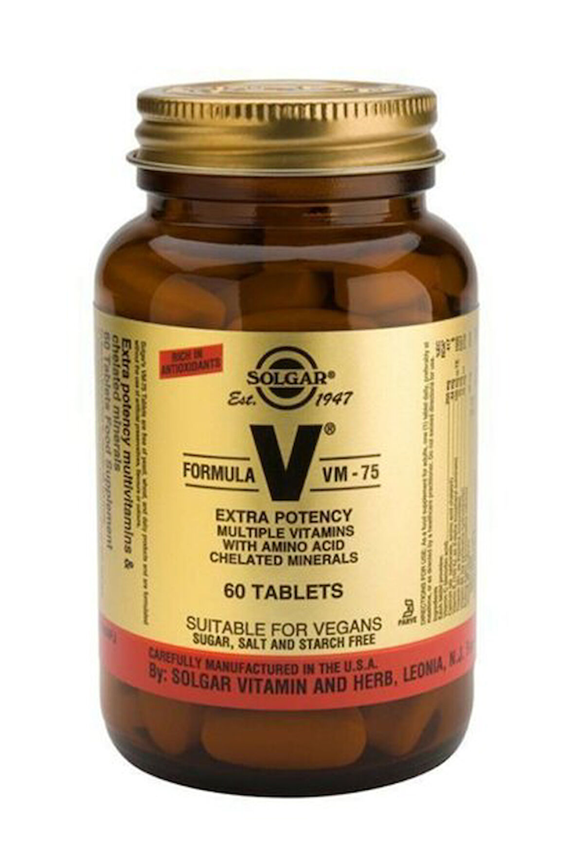 Solgar Formula VM-75 60 Tablet