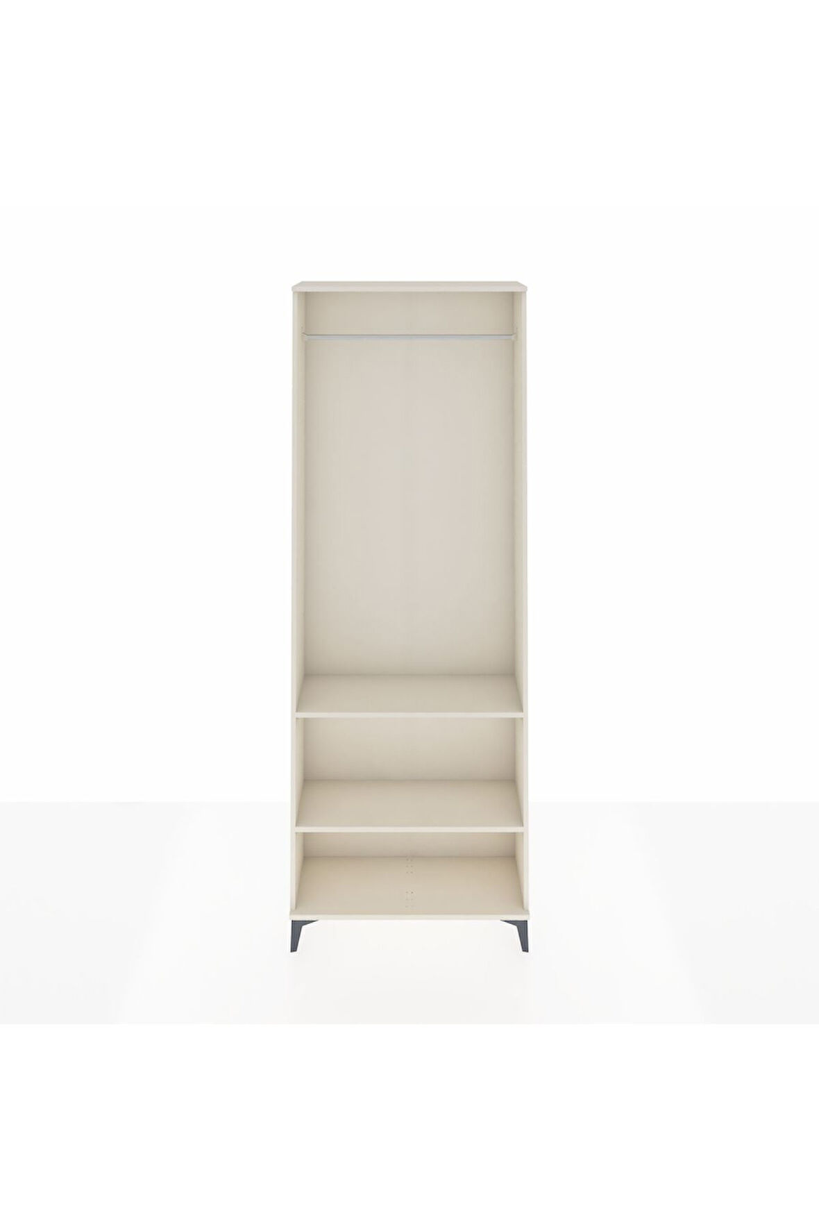 Arges Dolap 2 Raflı Tek Askılı 88x30x243 Aytaşı-Aytaşı