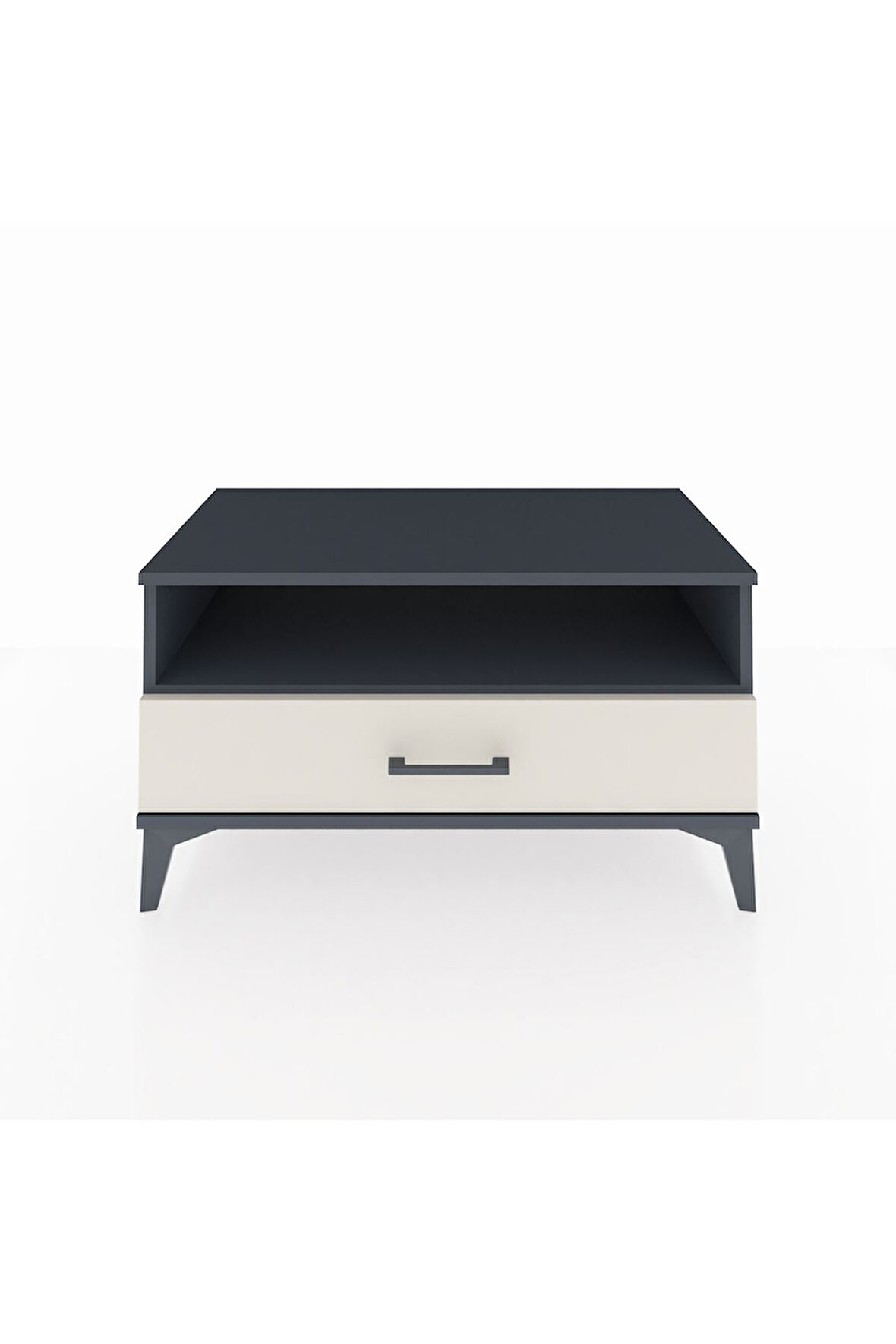 Hyperion Şifonyer Tek Raflı Tek Çekmeceli 88x44x48 Antrasit-Aytaşı