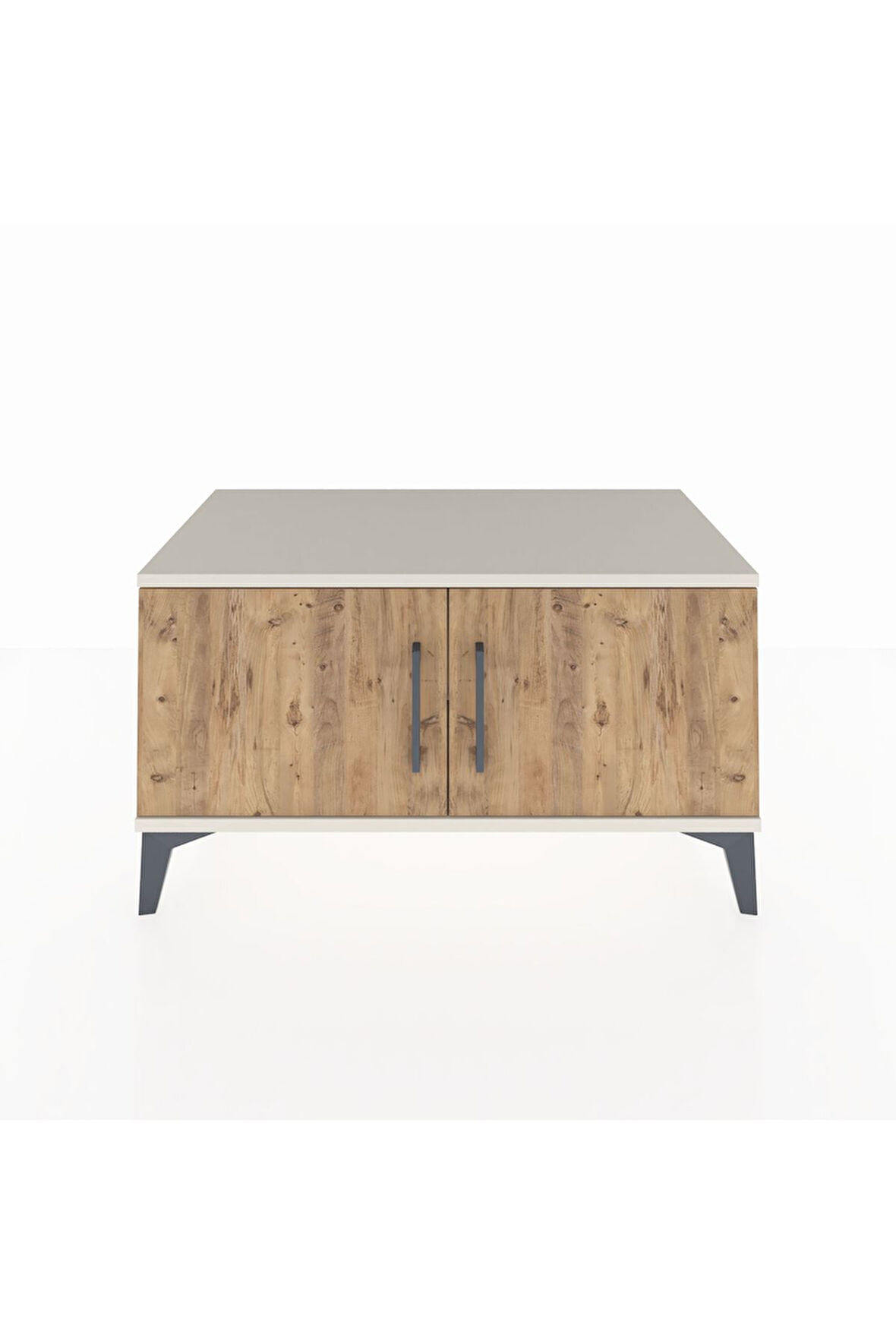 Hyperion Şifonyer Tek Raflı 2 Kapaklı 88x44x48 Aytaşı-Çam