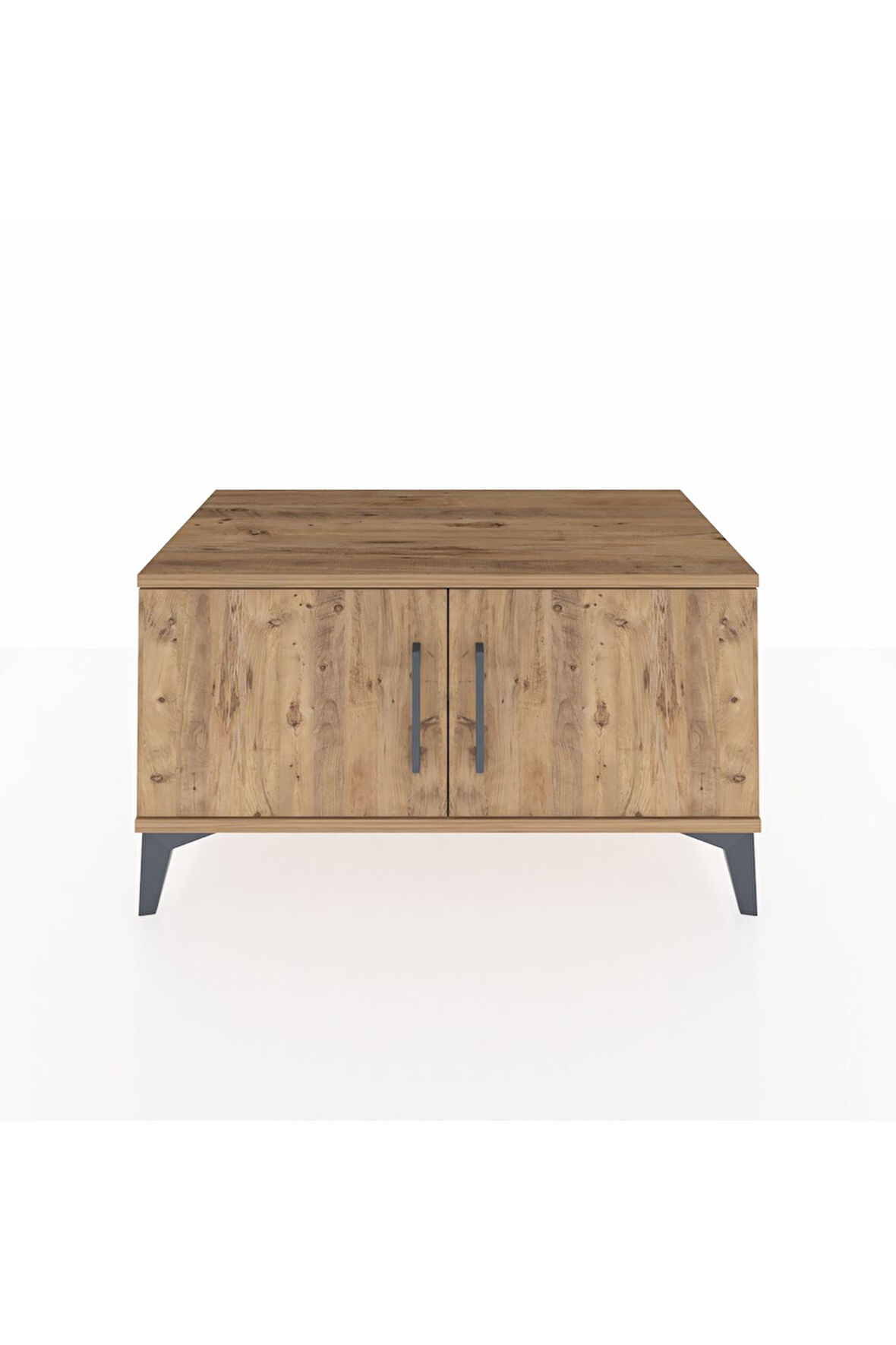 Hyperion Şifonyer Tek Raflı 2 Kapaklı 88x44x48 Çam-Çam