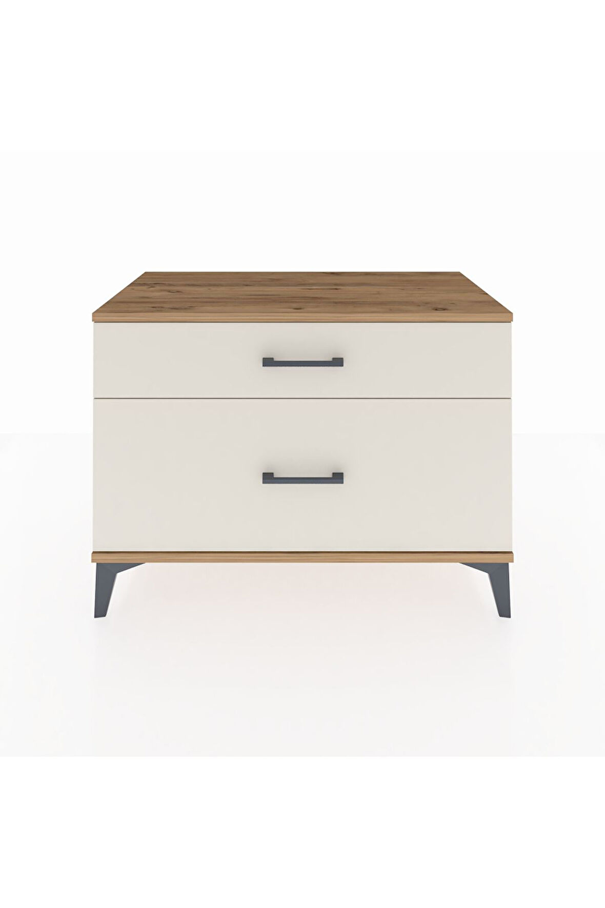 Hyperion Şifonyer 2 Çekmeceli 88x44x64 Çam-Aytaşı